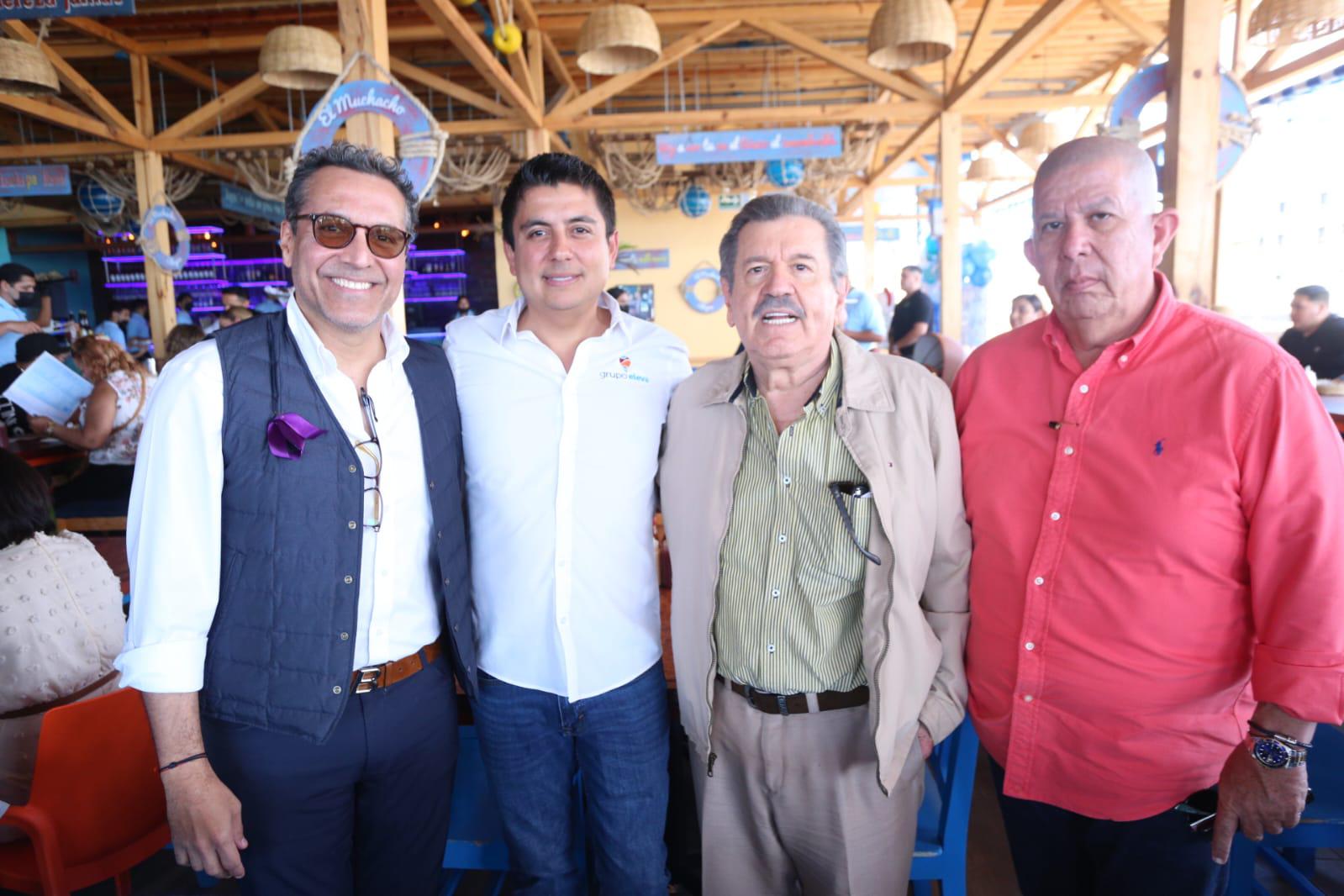 $!Luis Osuna, Jorge Lizárraga, Ignacio Osuna y Heriberto Borrego.