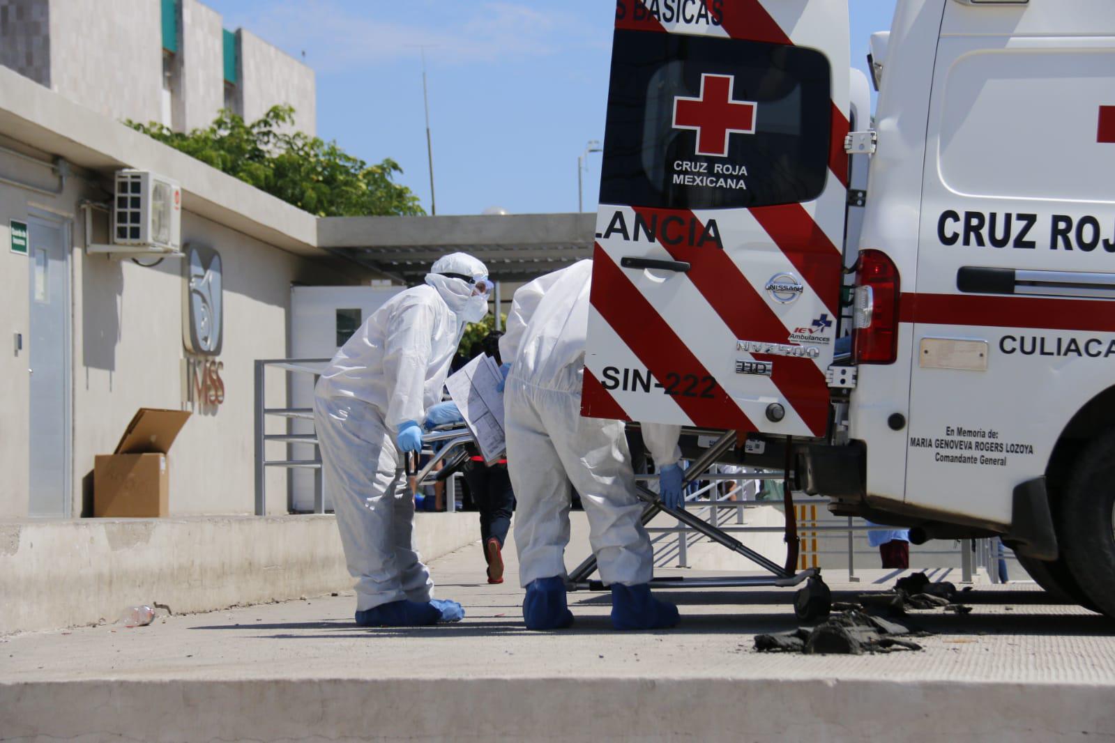 $!Crecen entre un 50 y 60% los traslados de pacientes Covid en Sinaloa: Cruz Roja