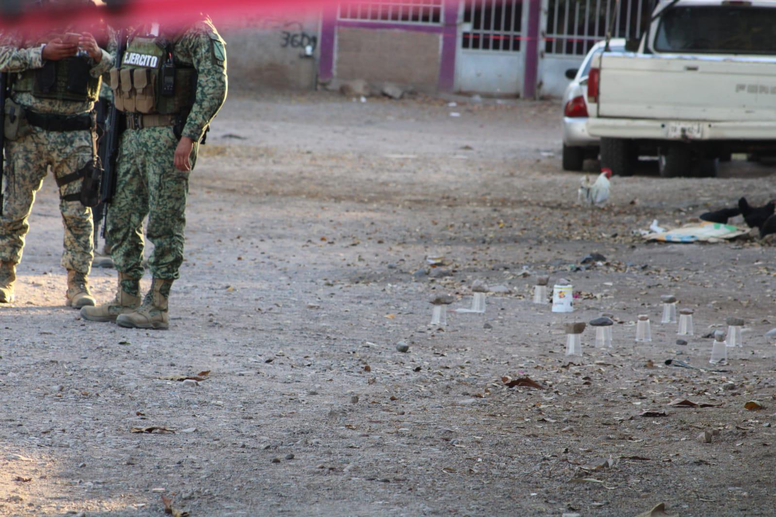 $!Ataque armado deja una mujer muerta y dos heridos en la colonia Progreso, en Culiacán