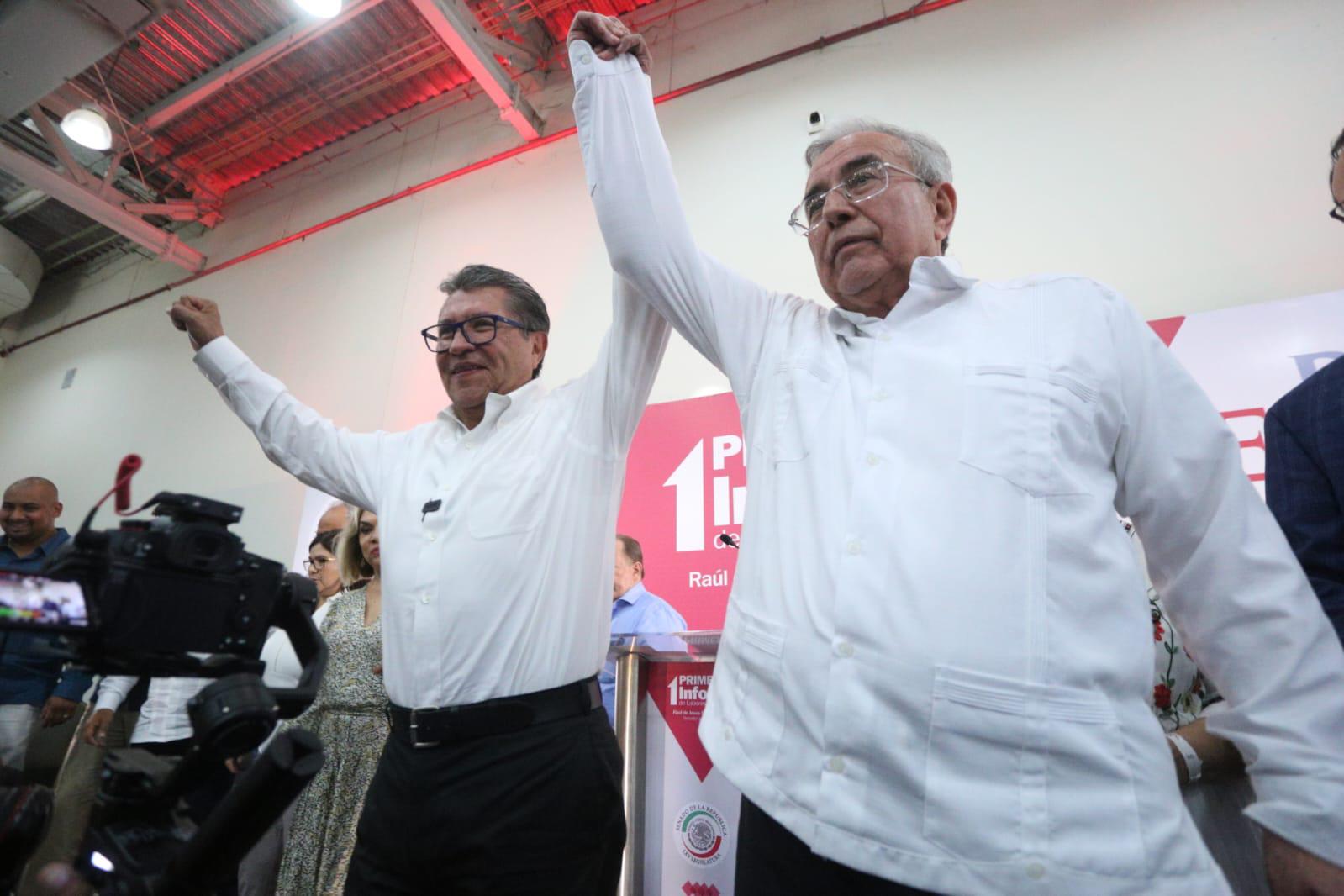 $!En Sinaloa habrá piso parejo para aspirantes presidenciales de Morena: Rocha Moya