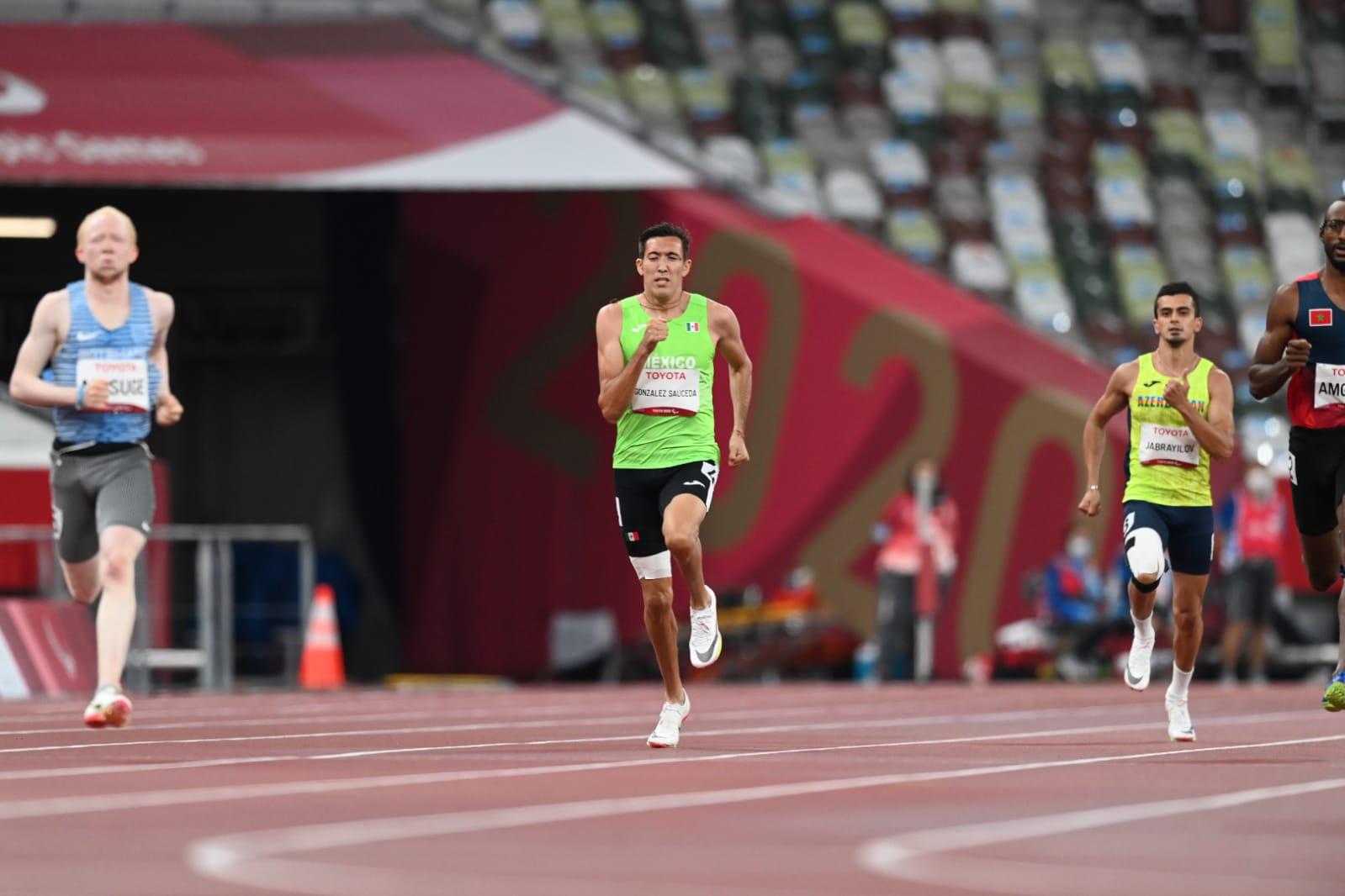 $!Jorge Benjamín González queda fuera de la final de los 400 metros en los Paralímpicos de Tokio