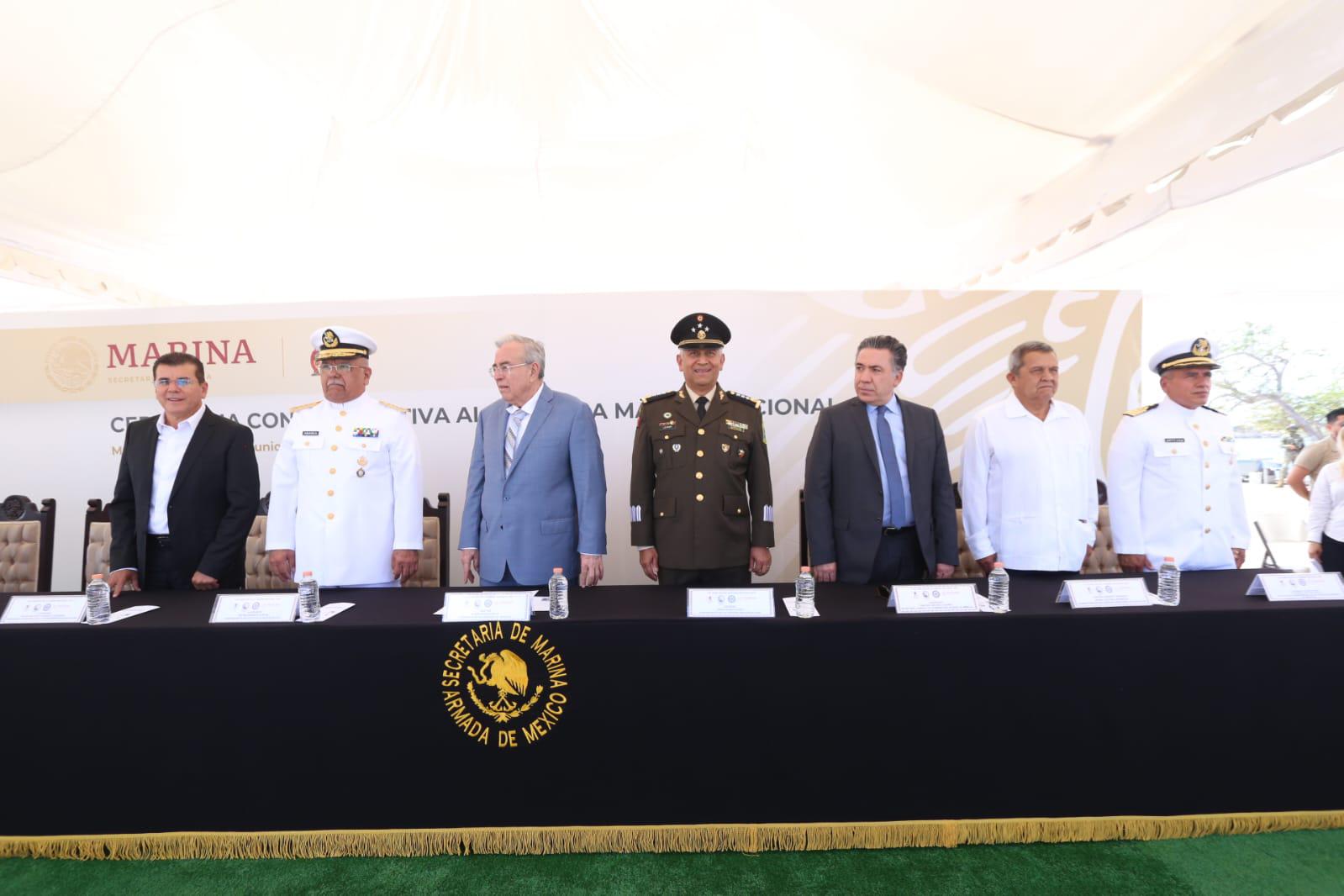 $!Resaltan en el Día de la Marina soberanía de mares en México