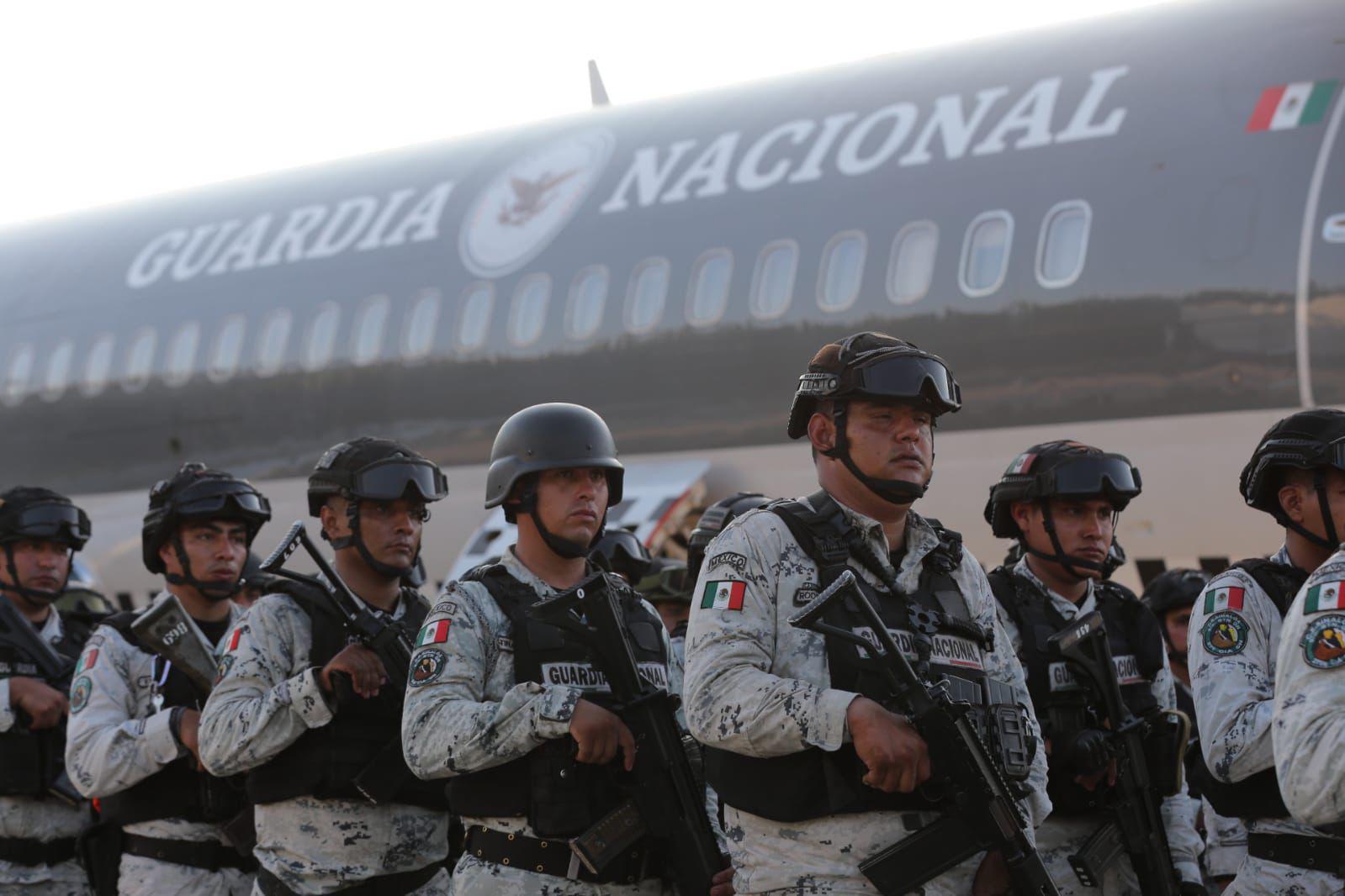 Llegan a Sinaloa elementos de la Guardia Nacional para reforzar seguridad