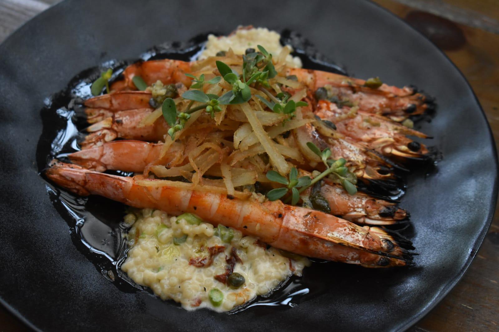 $!Camarones Mykonos a la brasa