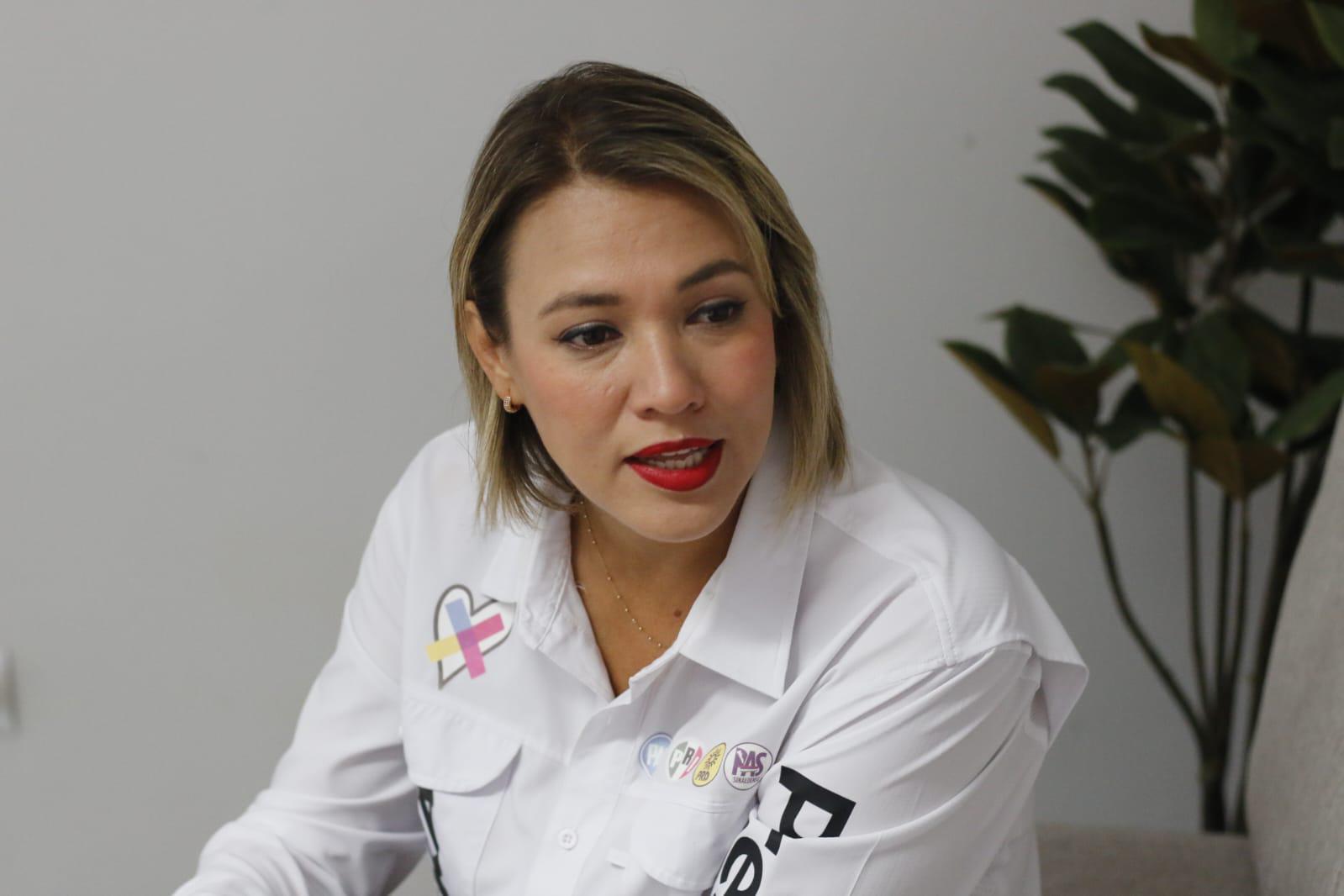 $!‘Es una oportunidad para defender a Culiacán, Culiacán está estancado’: Érika Sánchez