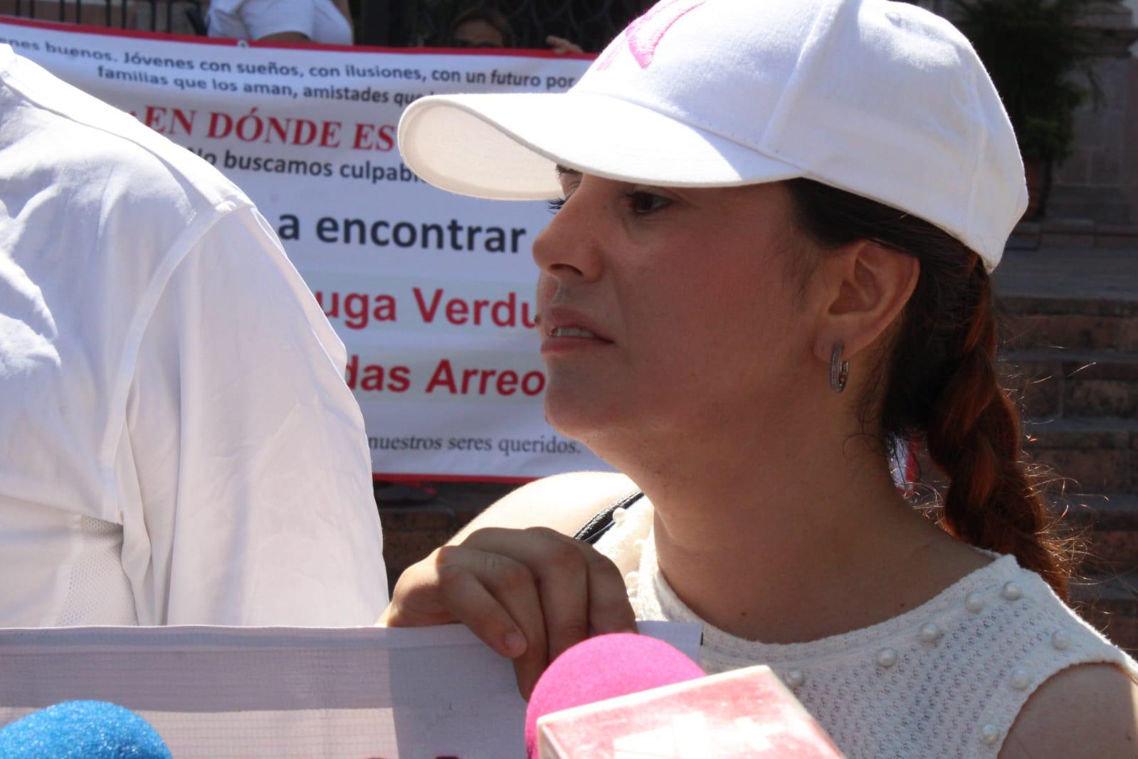 $!Marchan por los jóvenes Ramsés y Ricardo, a dos meses de su desaparición en Aguaruto, Culiacán