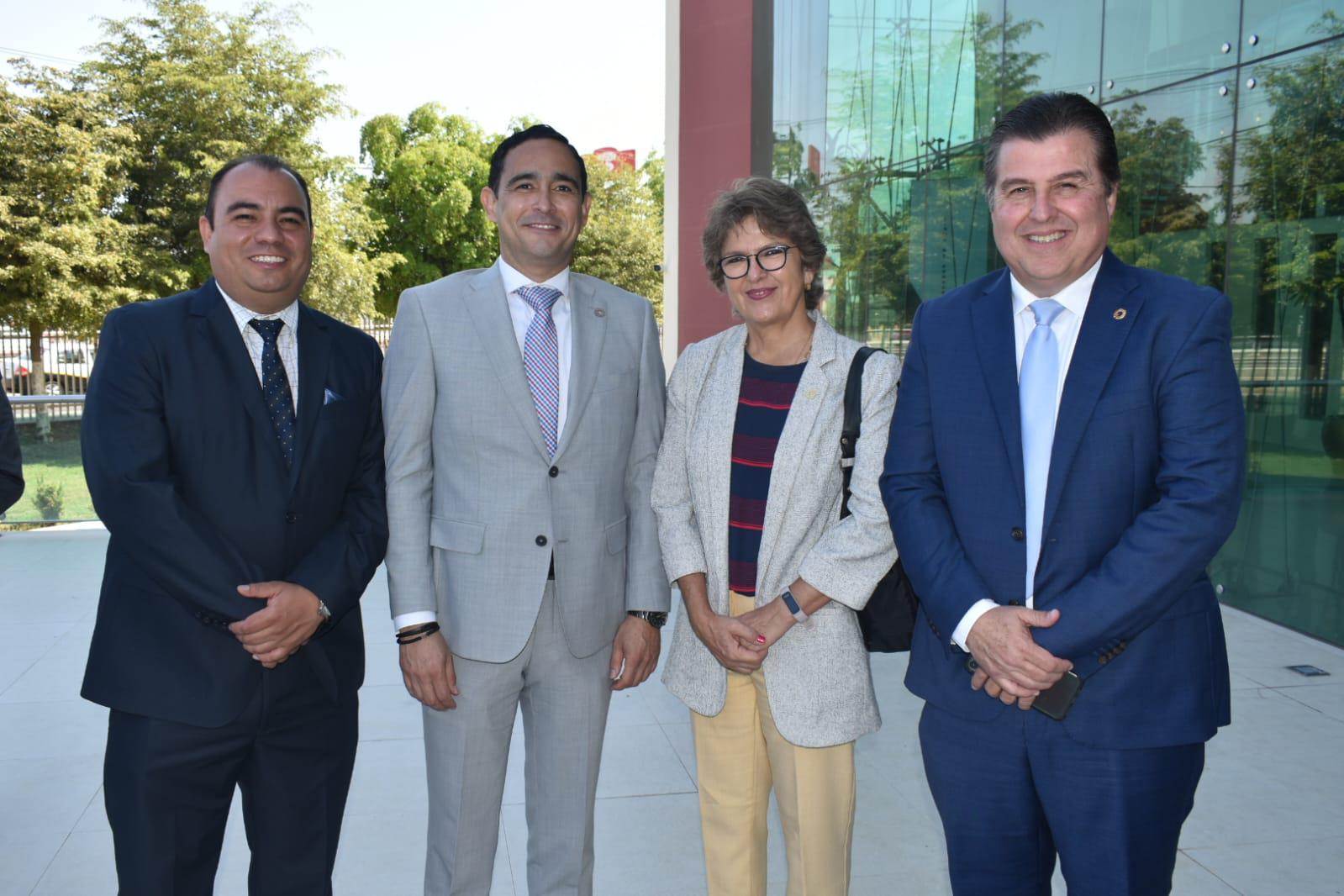 $!José Luis Orozco Luque, José Luis Vega López , Claudia de la Huerta y Héctor Ibarra.