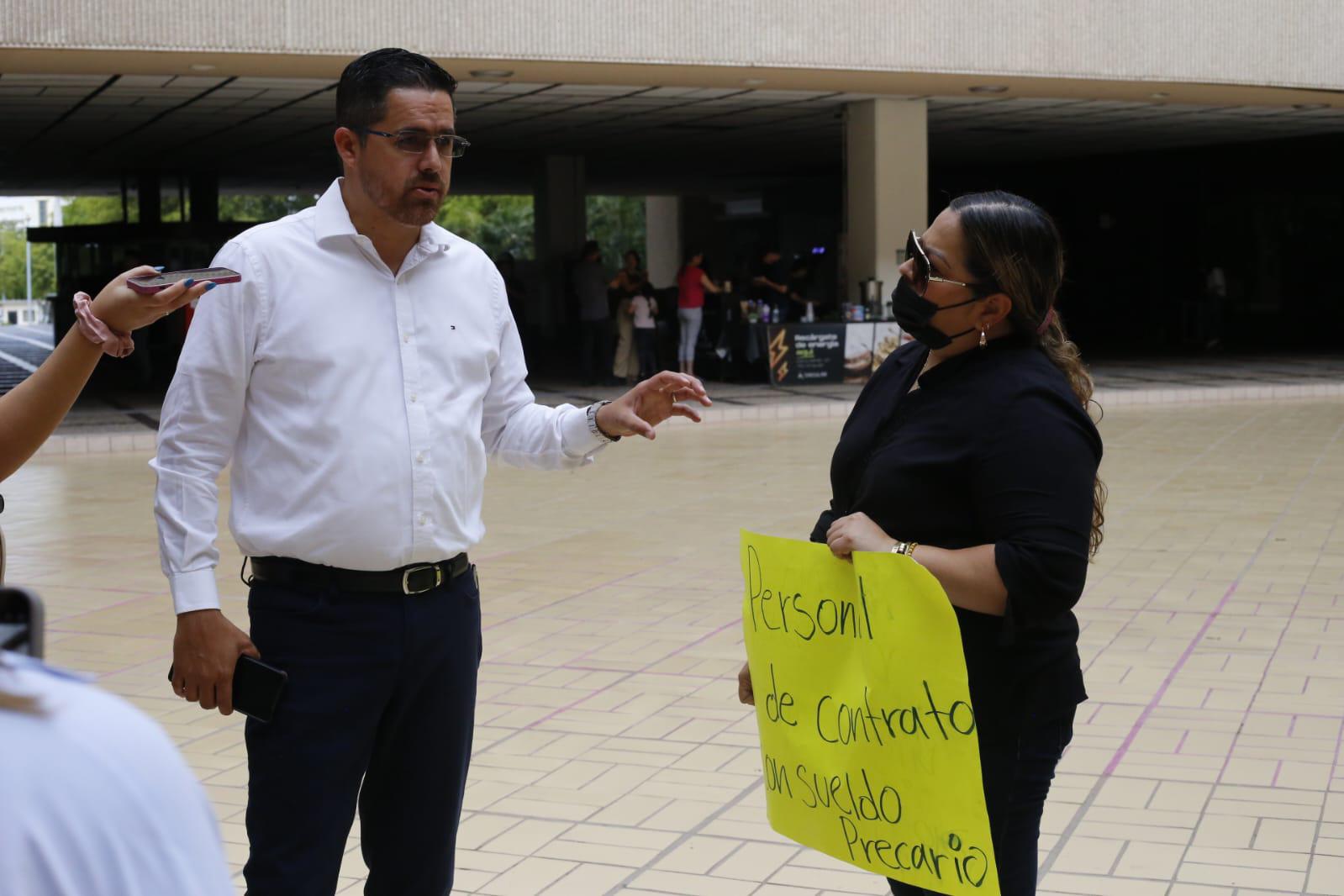 $!Una semana más de manifestaciones de trabajadores de salud en Sinaloa