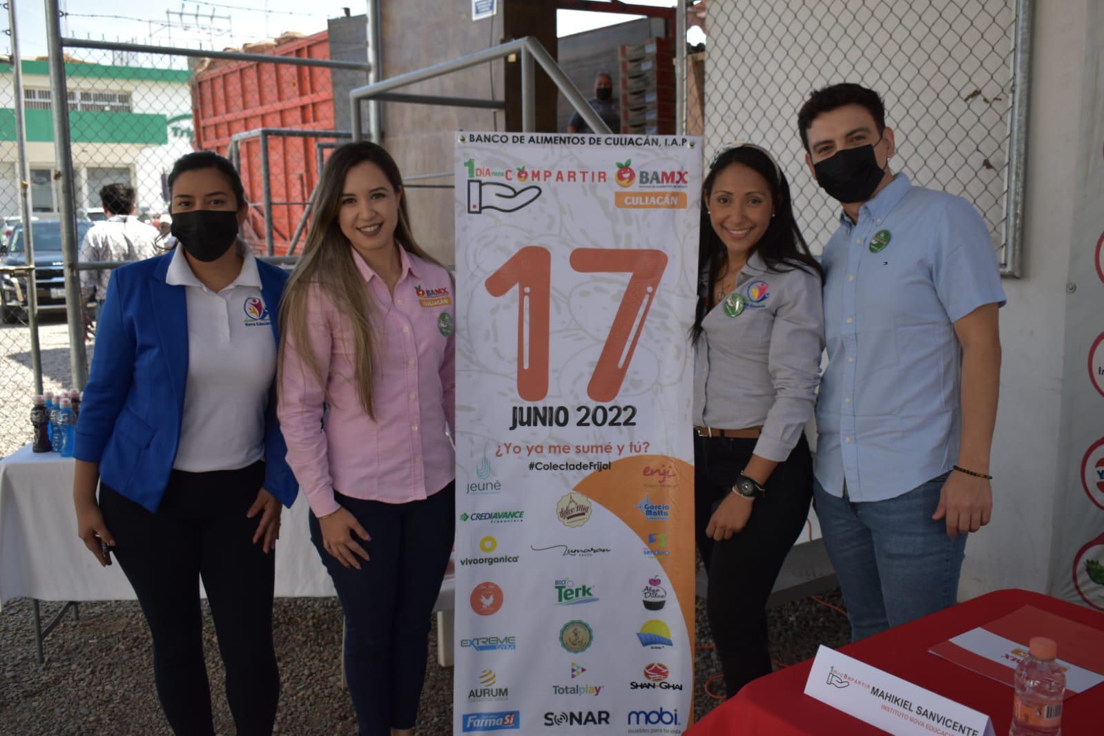 $!Banco de Alimentos va por 10 toneladas de frijol con su campaña Un Día Para Compartir