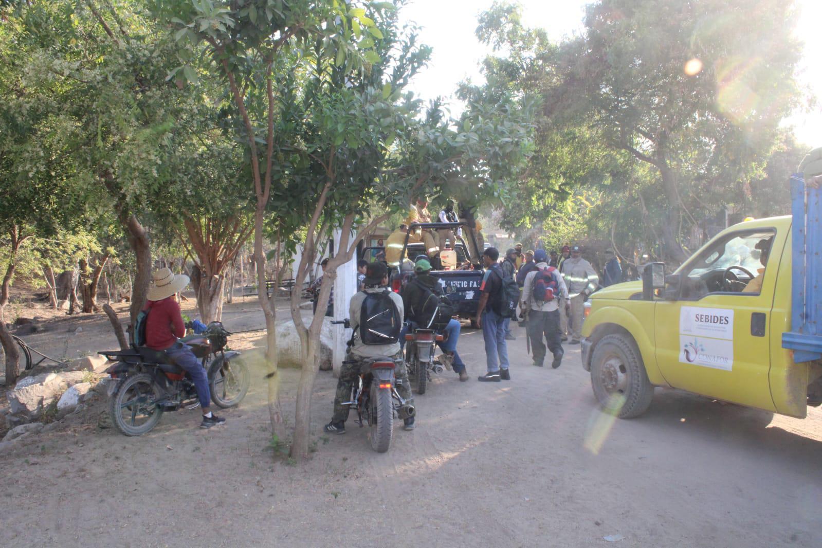 $!Brigadas de Protección Civil y voluntarios acuden al Yauco a combatir incendio forestal