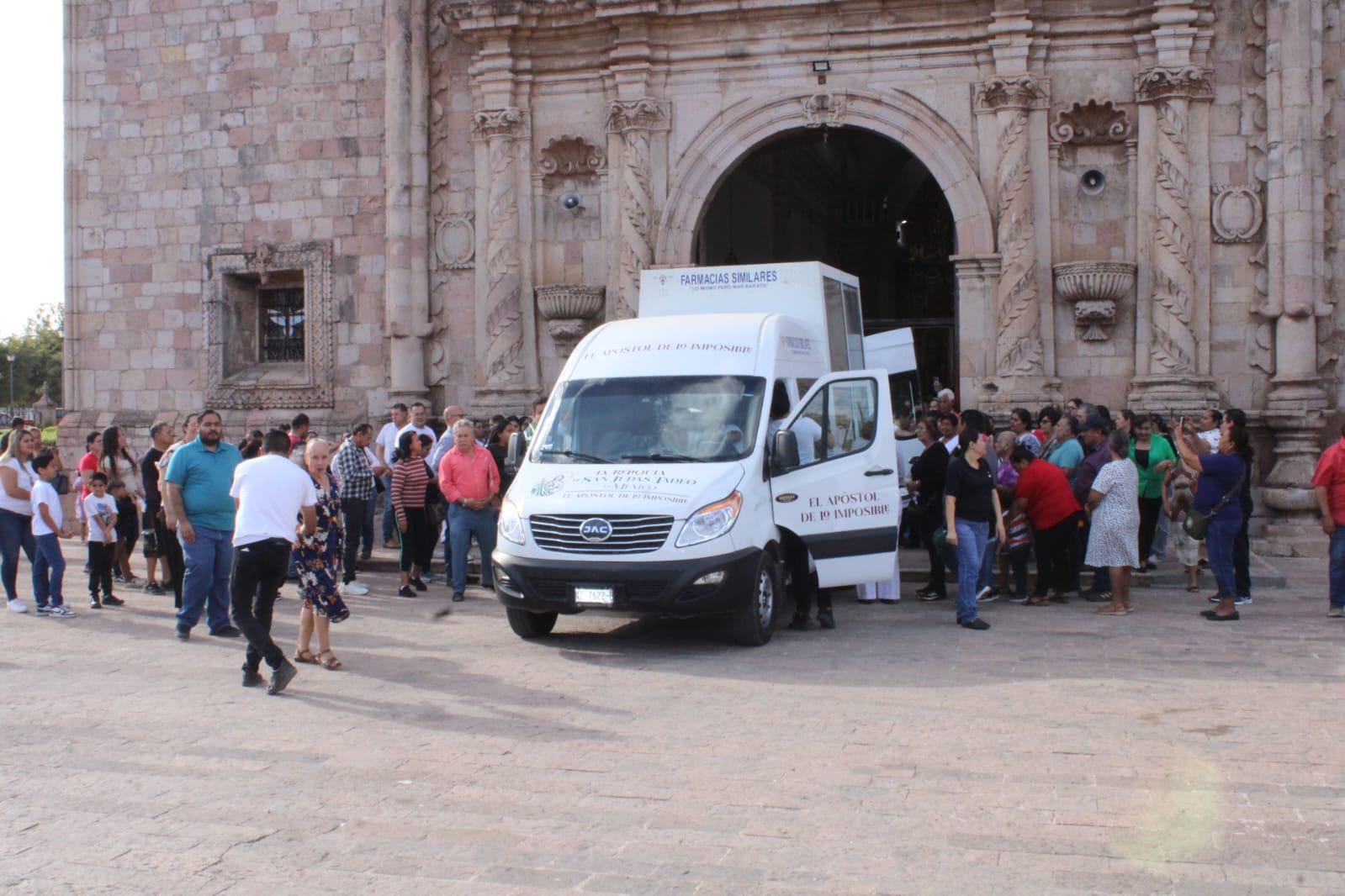 $!Se despiden en Rosario de reliquias de San Judas Tadeo
