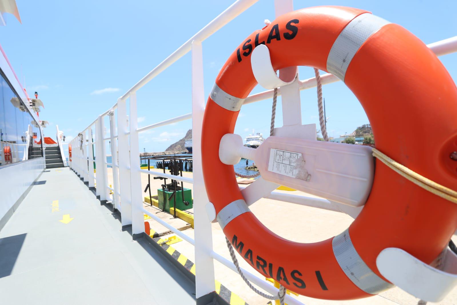 $!Invitan a conocer transbordador que va de Mazatlán a las Islas Marías