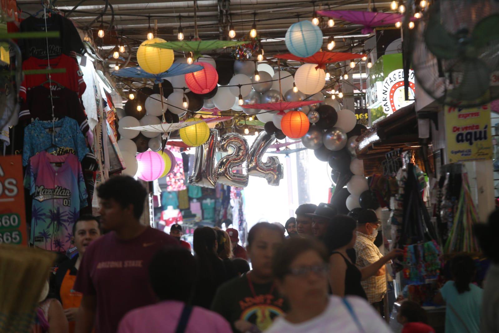 $!Celebran el 124 aniversario del Mercado ‘José María Pino Suárez’ de Mazatlán