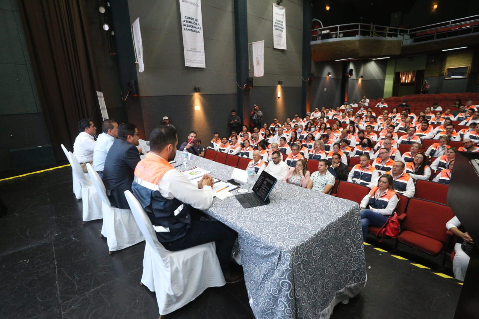 $!Capacitan a personal de Coepriss en atención de emergencias
