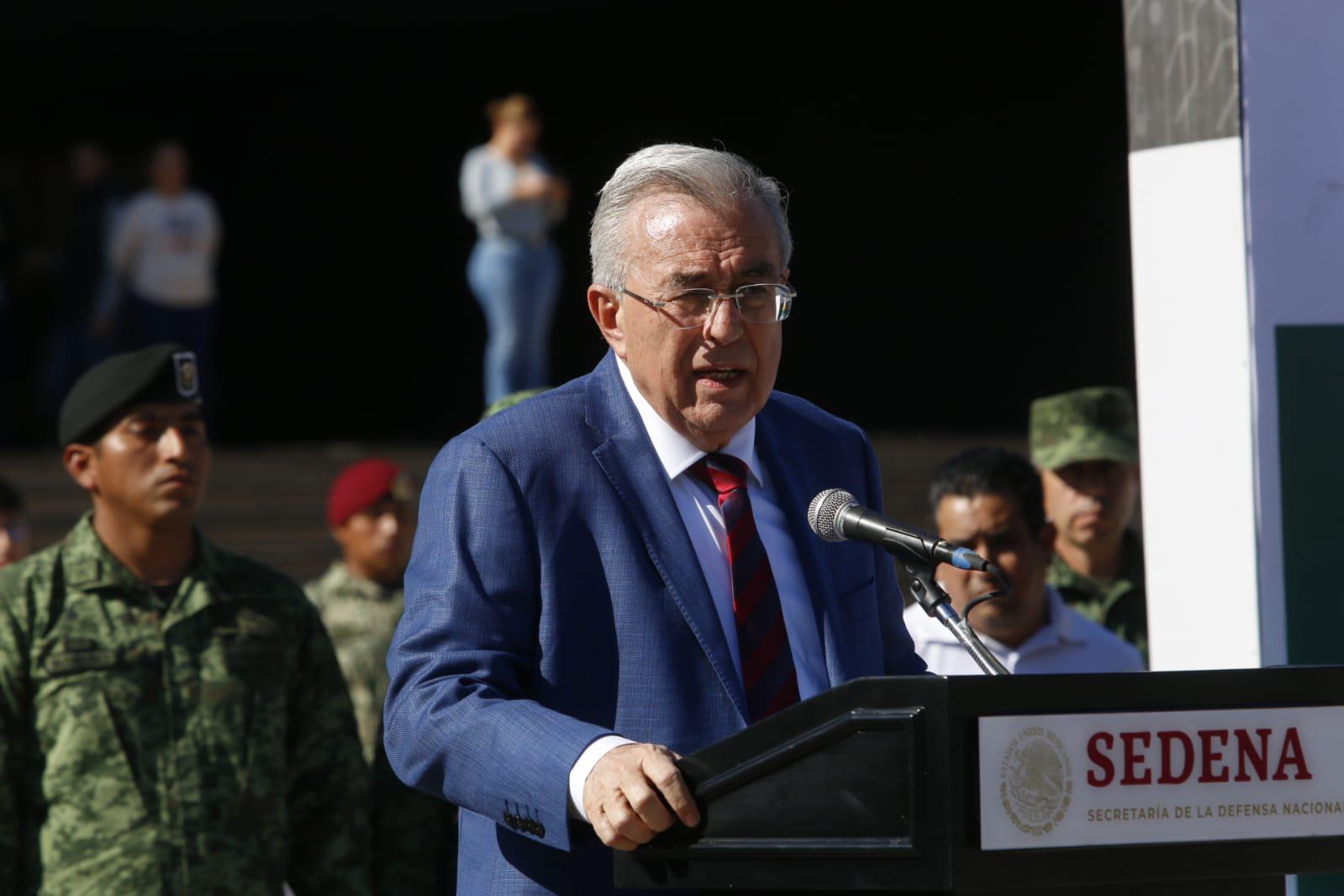 $!Inaugura Ejército la exposición ‘La Gran Fuerza de México’, en Palacio de Gobierno, en Culiacán