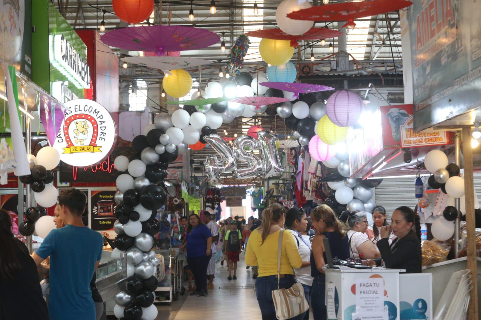$!Celebran el 124 aniversario del Mercado ‘José María Pino Suárez’ de Mazatlán
