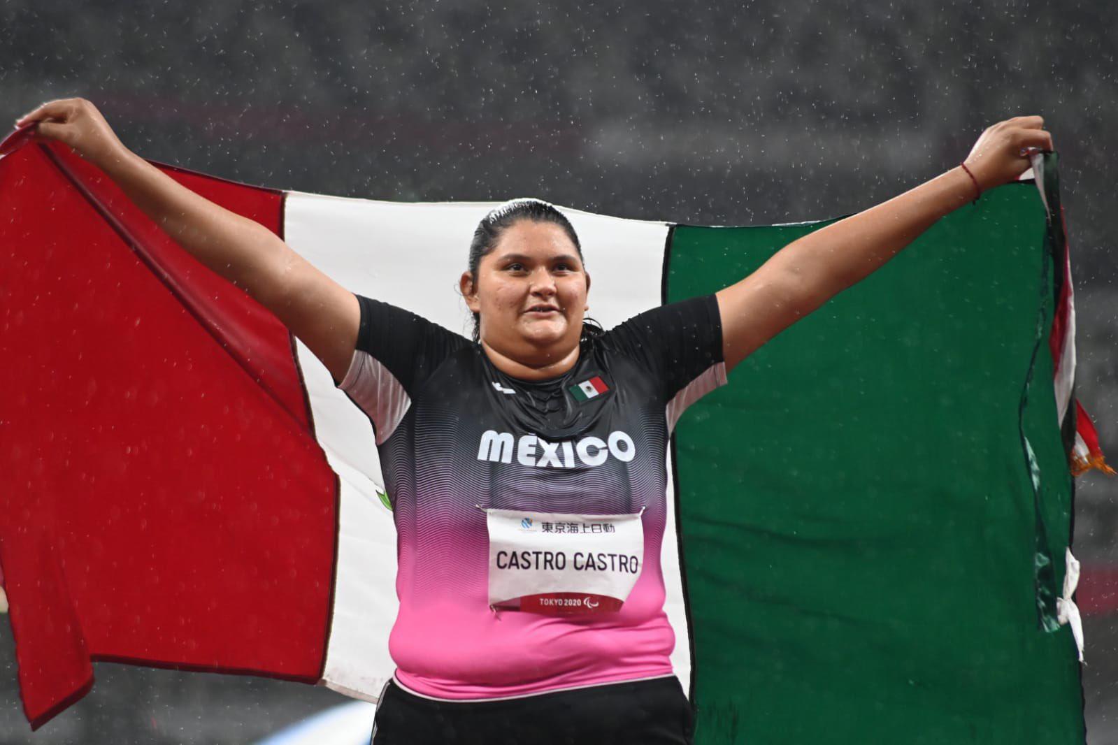 $!Rosa Castro da a México su última medalla en los Paralímpicos de Tokio