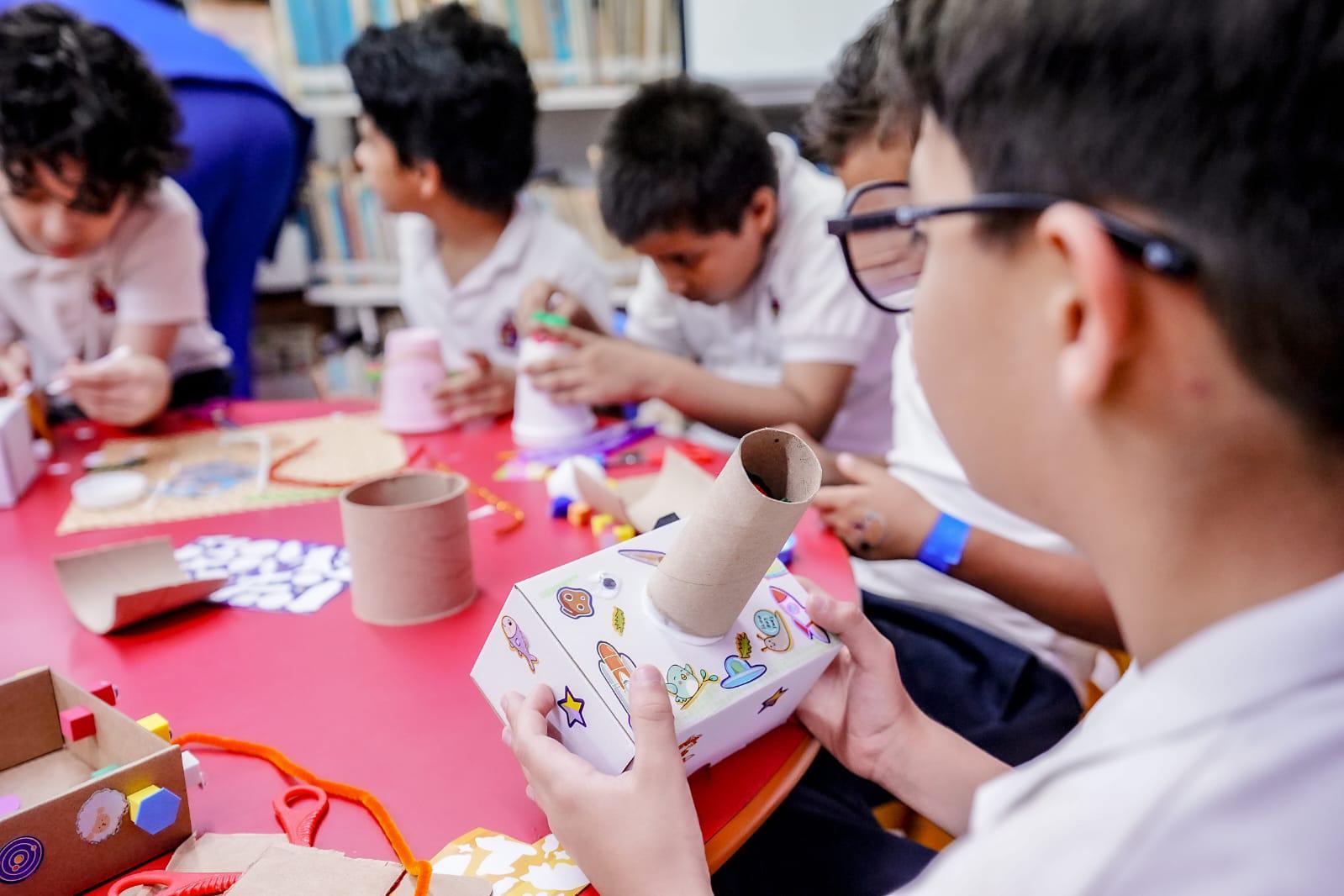 $!Al final los pequeños hicieron actividades inspirados en las lecturas.
