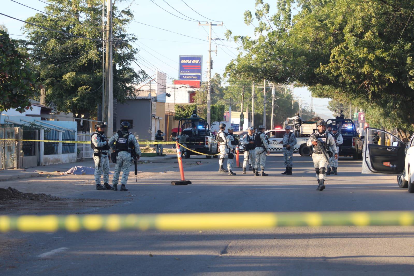 $!Matan a tiros a un hombre sobre la avenida Álvaro Obregón, al norte de Culiacán