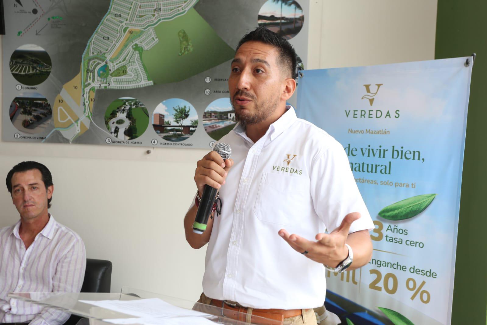 $!Colocan la primera piedra de Puente de Veredas, en Mazatlán