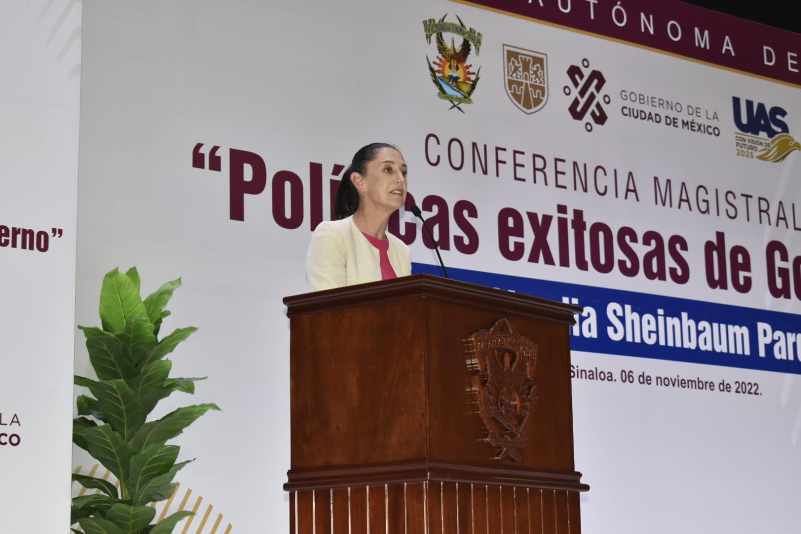 $!‘Se puede ser Gobernadora y Presidenta de la República’, asegura Claudia Sheinbaum durante su conferencia