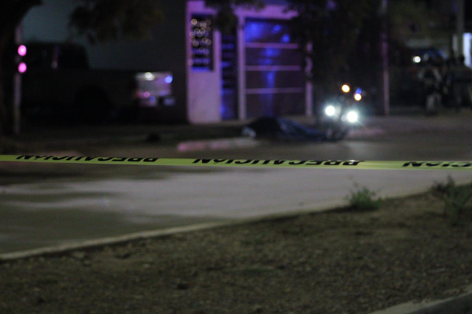 $!Matan a balazos a un motociclista en Paseo Alameda, al norte de Culiacán