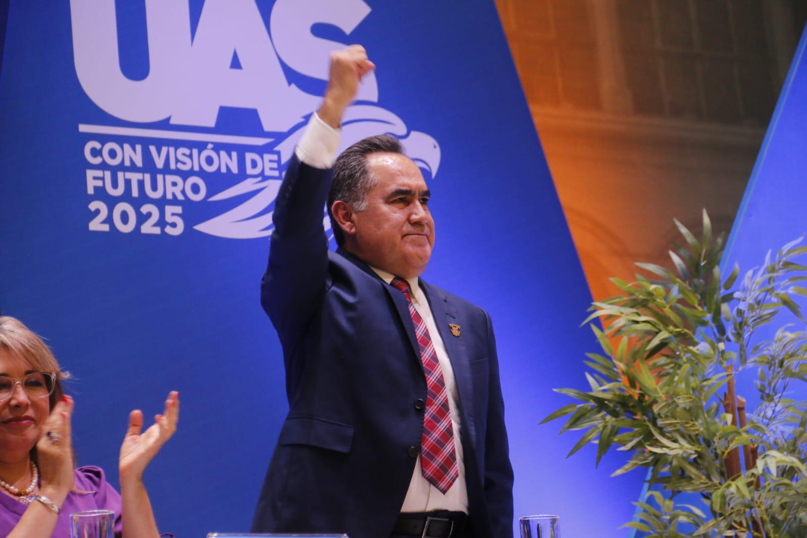 $!Rendirá Madueña tercer informe de labores de la UAS sobre su ejercicio hasta antes de ser separado del cargo