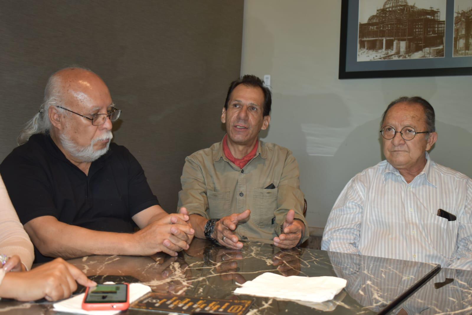 $!Pancho Cárdenas, Polo Castellanos y Ariosto Otero.
