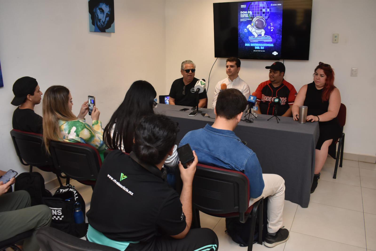 $!Anuncian festival por el Día Internacional del DJ en Culiacán
