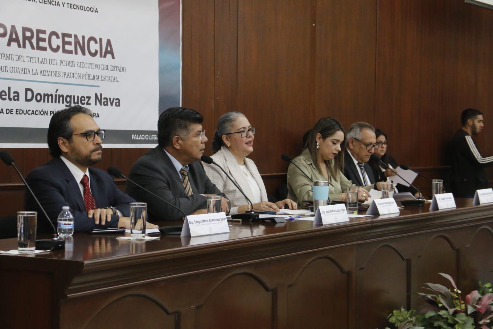 $!Graciela Domínguez destaca más cobertura y menos deserción escolar durante 2023 en Sinaloa