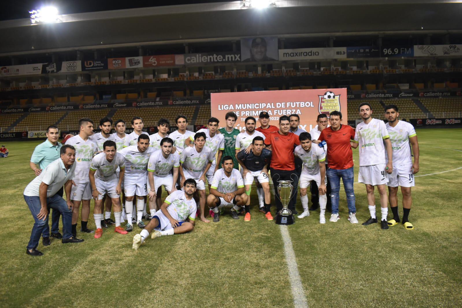 $!Deportivo FIL , campeón de la Primera Fuerza de Culiacán