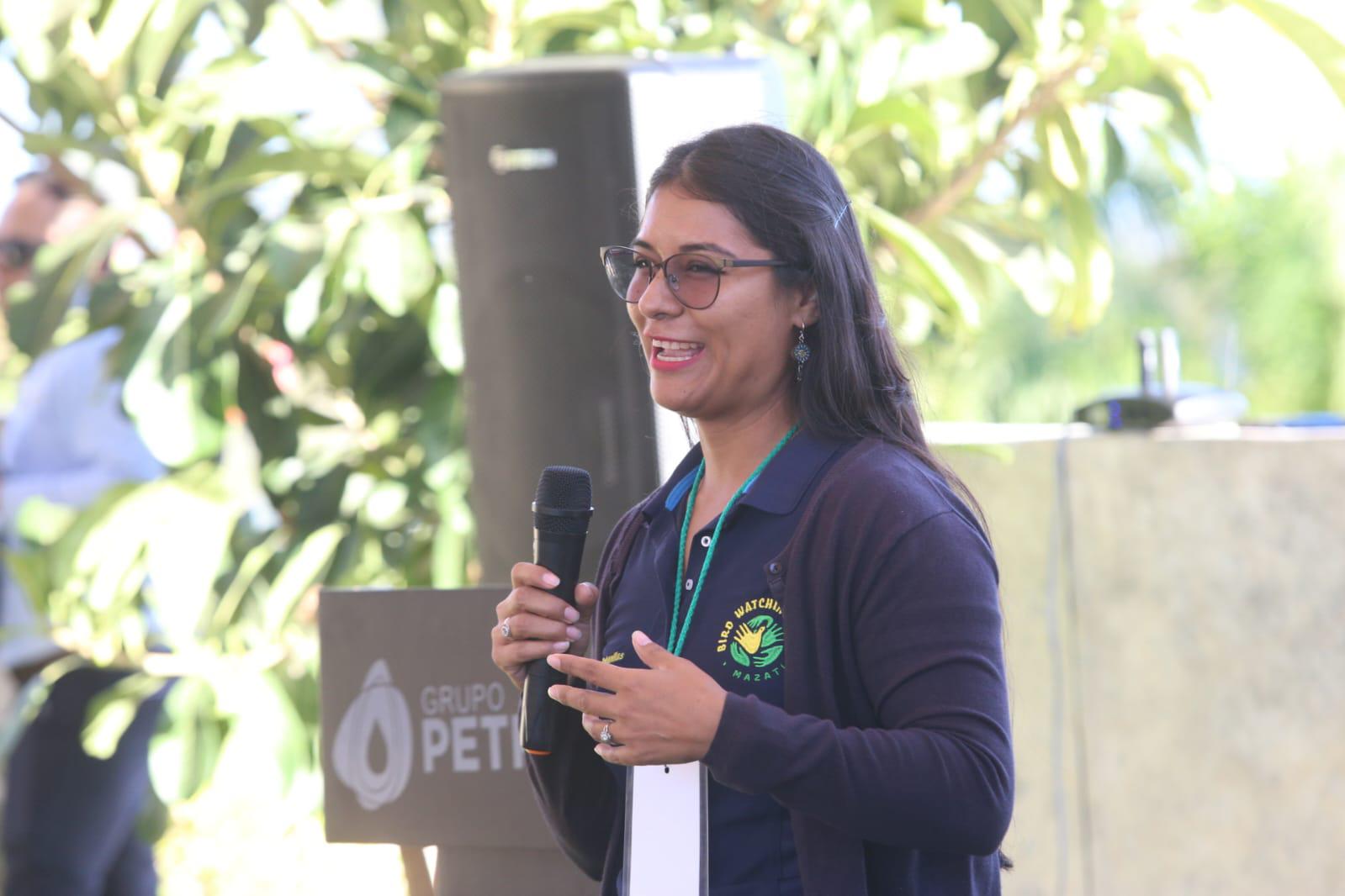 $!Gisela Cabanillas, integrante de Bird Watchig Mazatlán.