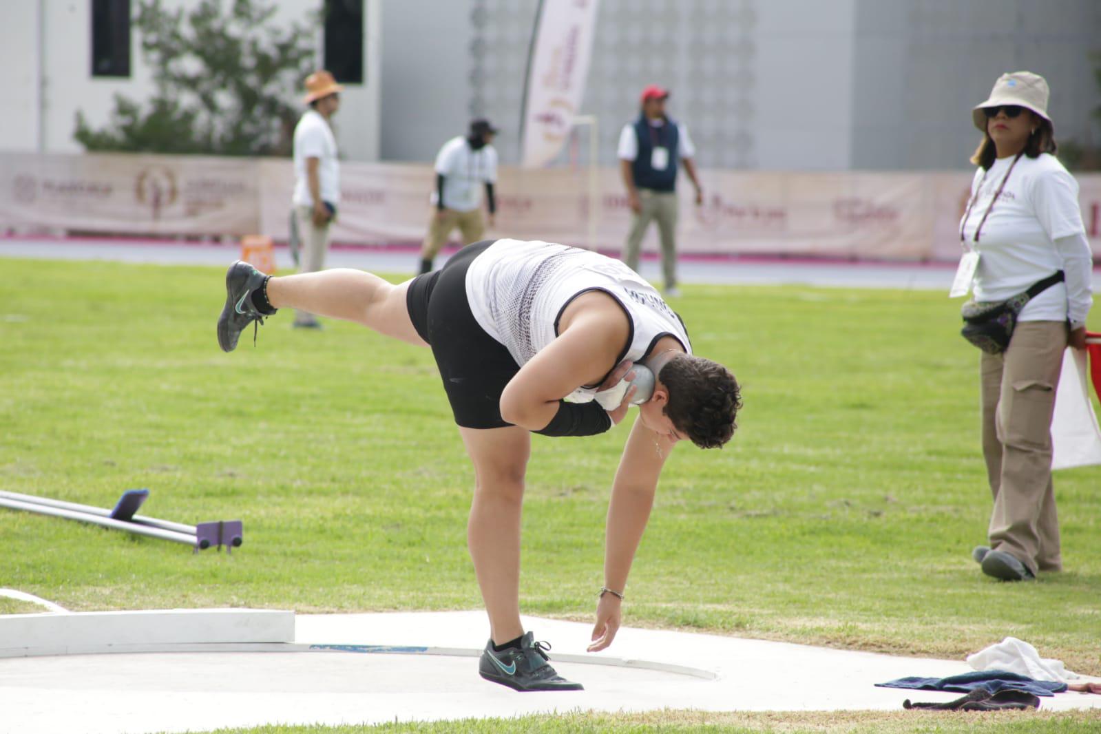 $!Sinaloa suma un oro y una plata en lanzamiento de bala de la Olimpiada Nacional