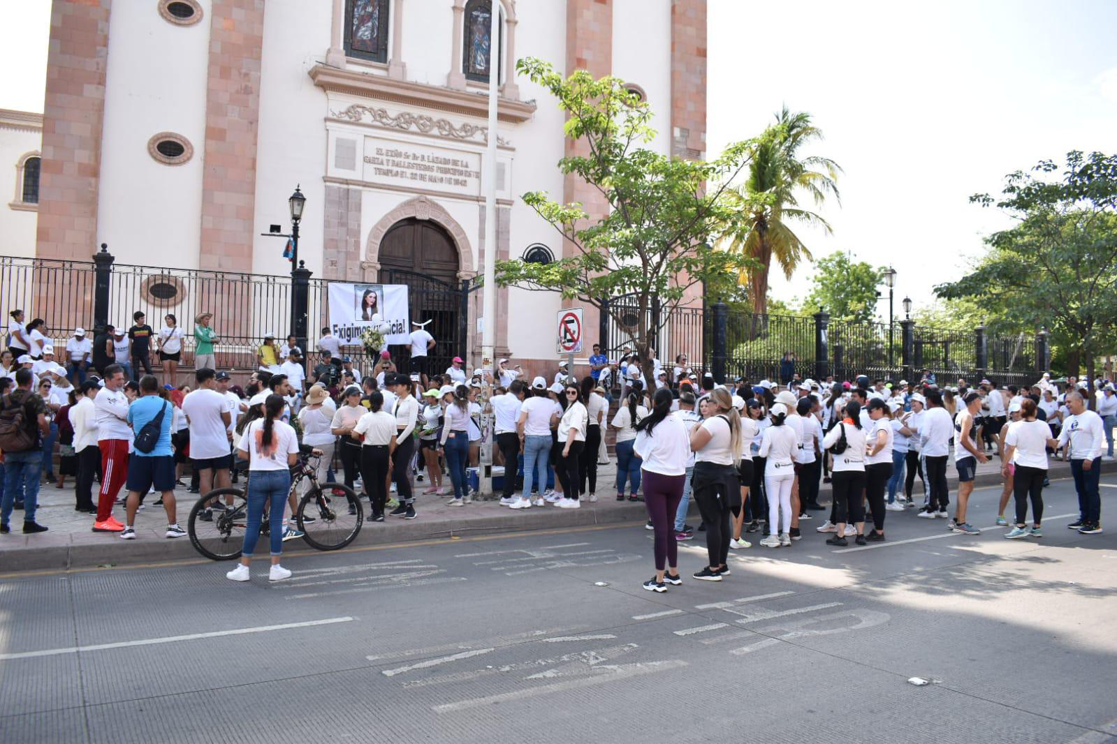 $!Exigen justicia para María Elena, corredora atropellada en Culiacán