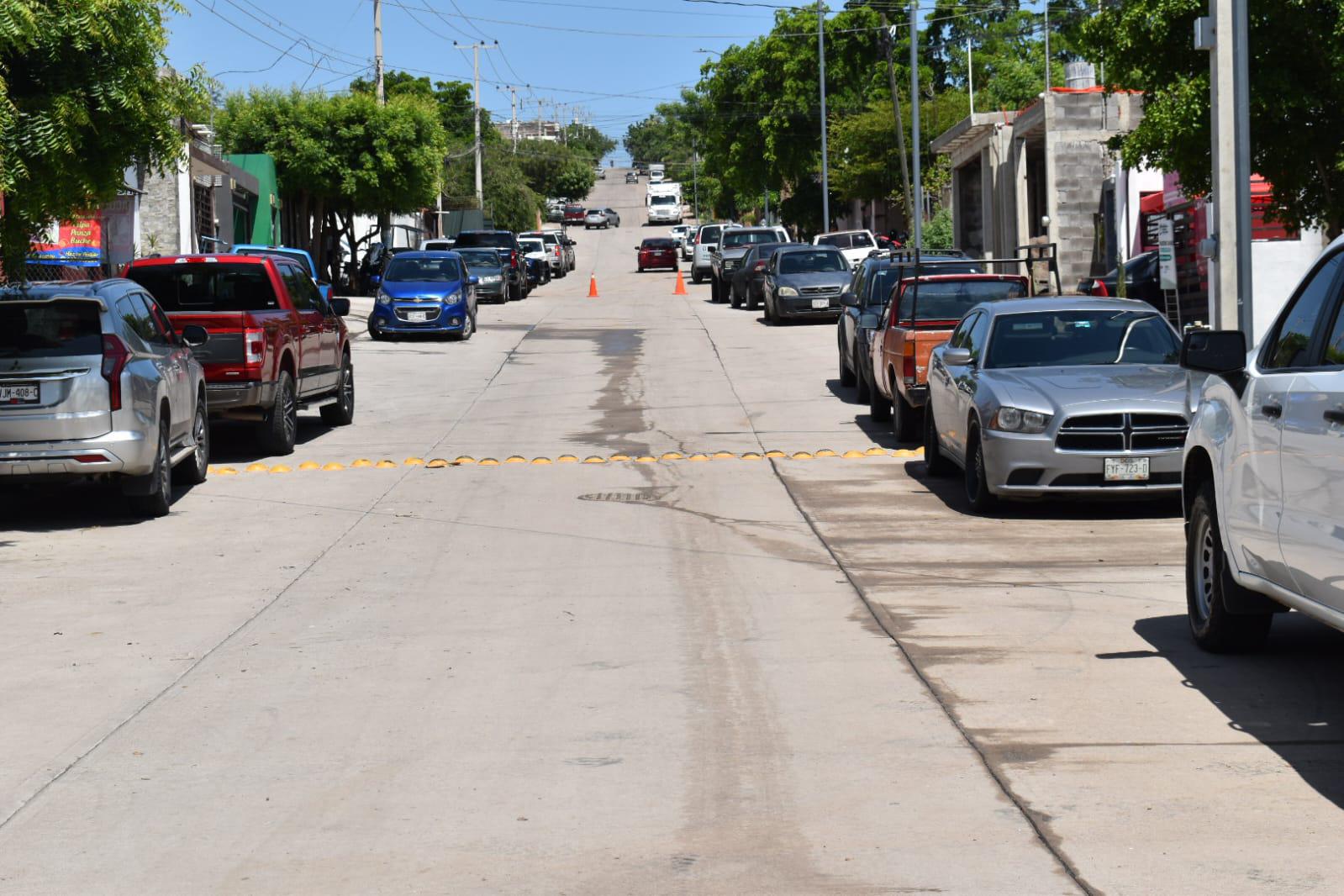 $!Gobierno entrega calles pavimentadas en la colonia Buenos Aires, en Culiacán