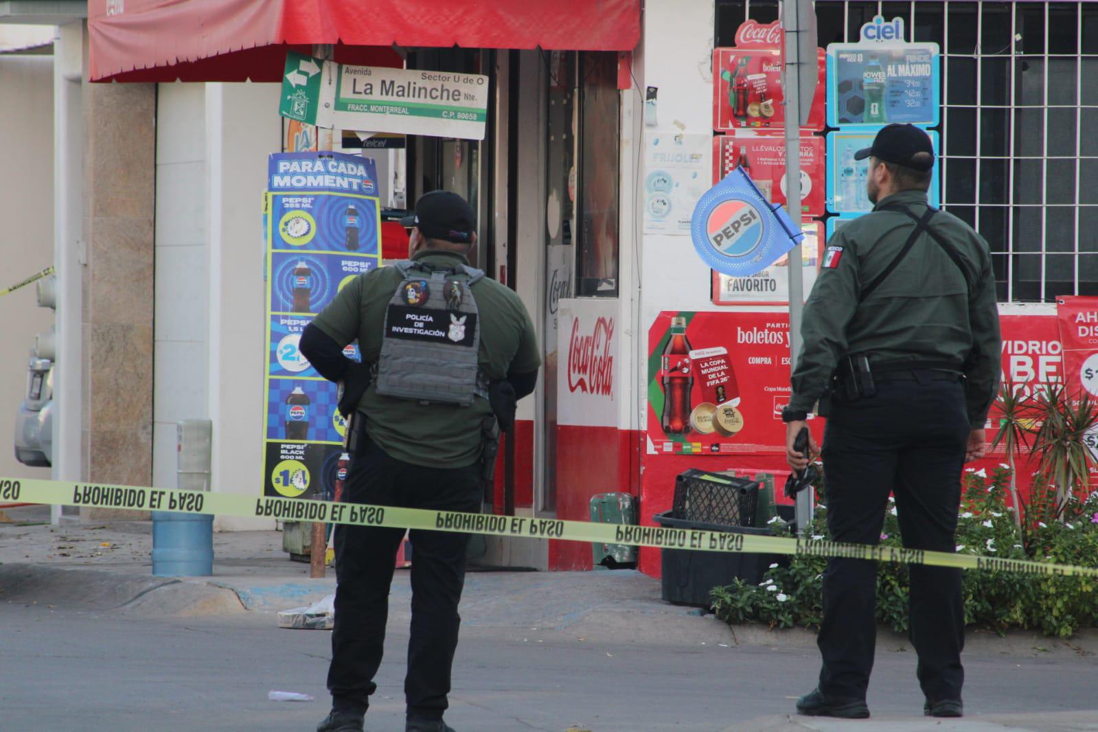$!Asesinan a balazos a un hombre dentro de un abarrote en Montereal, al norte de Culiacán