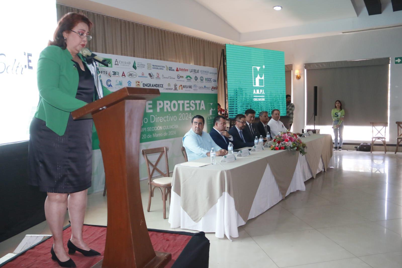 $!Renuevan el Consejo Directivo de AMPI Culiacán 2024