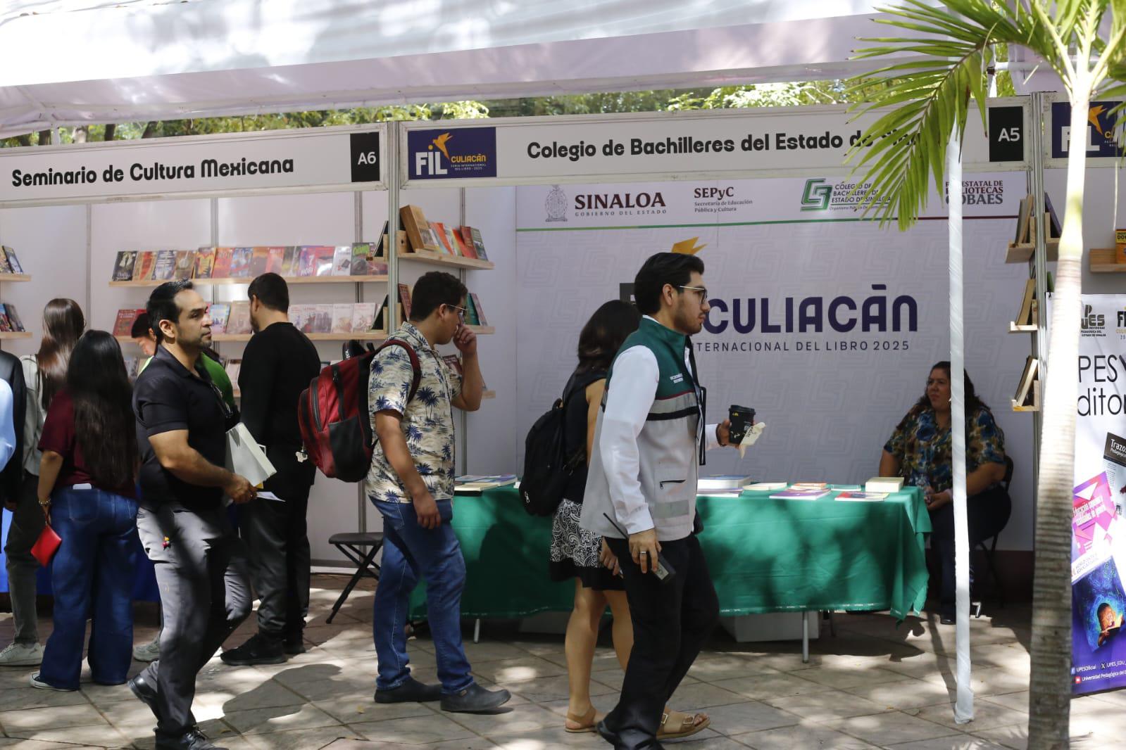 $!Regresa la Feria Internacional del Libro de Culiacán tras pausa por violencia