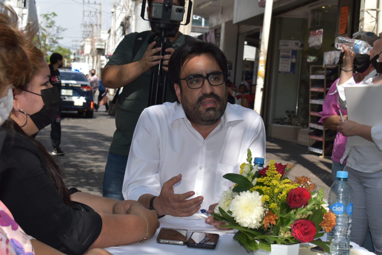 $!Alcalde se compromete a liberar las calles del centro; revisará el regreso del CEPROFIES