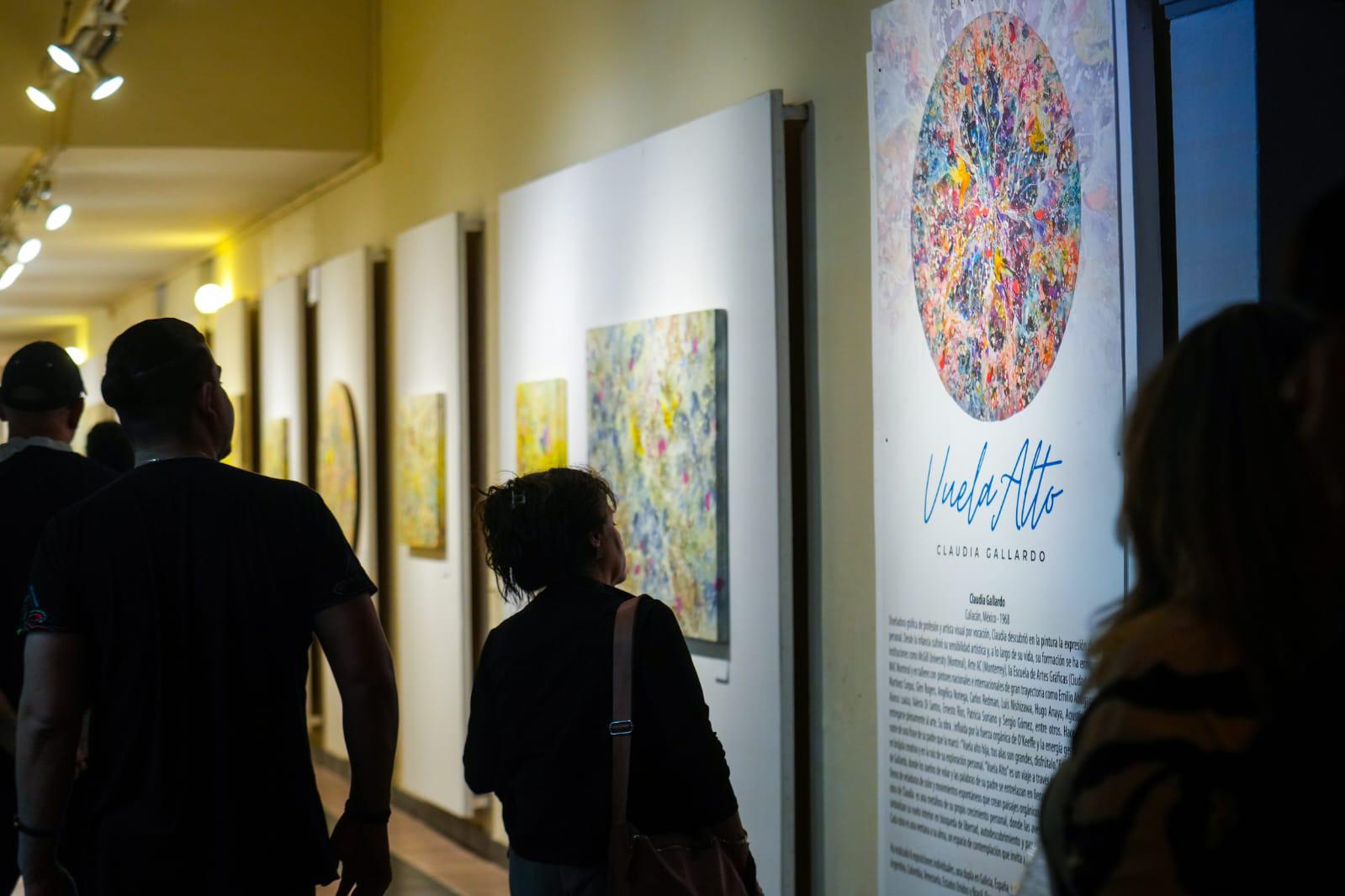 $!La creatividad de la artista y su visión hacen honor al título de la muestra: “Vuela Alto”.