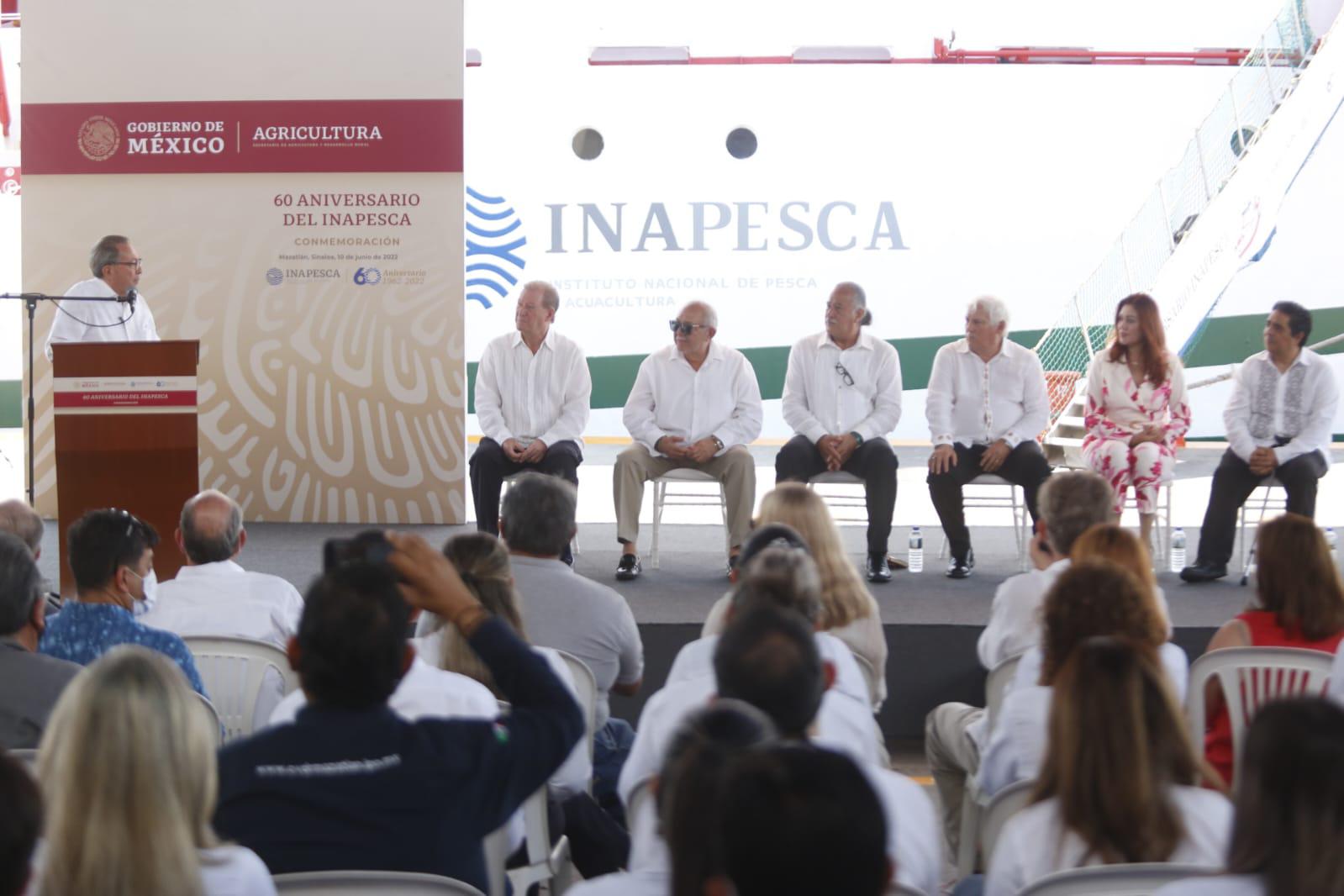 $!En Mazatlán la SADER celebra las seis décadas del Inapesca