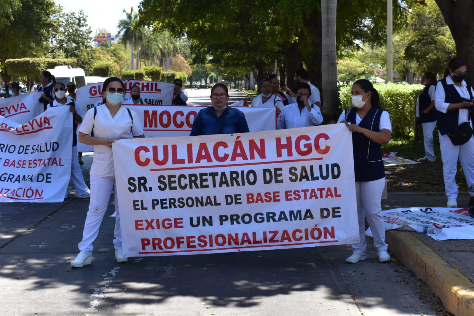 $!Melesio Cuén detecta injusticias laborales para los trabajadores de la Secretaría de Salud estatal