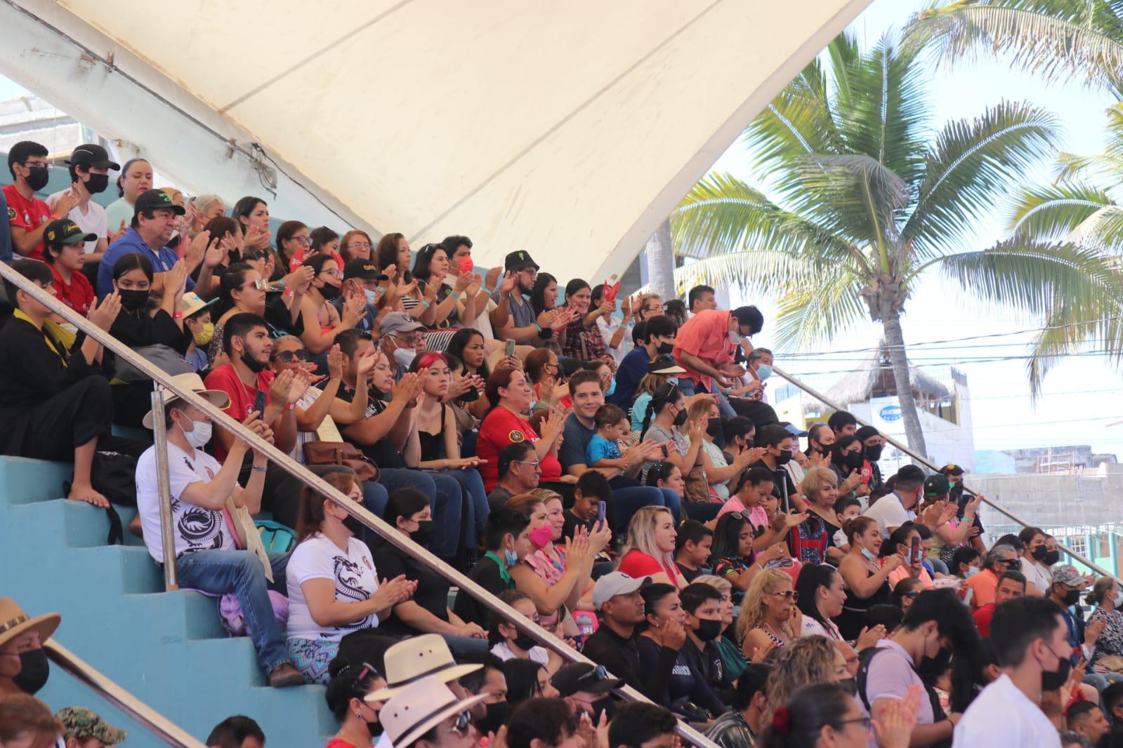 $!Inauguran en Mazatlán Gran Torneo Abierto Wushu Kunfu Dragon Élite Amigos del Ejército