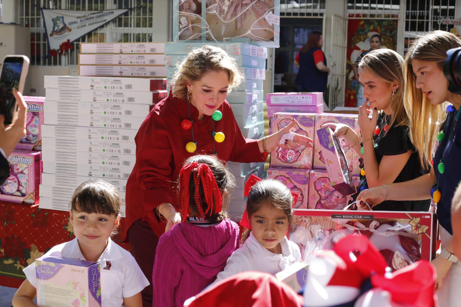 $!Infancias de Sinaloa lo merecen todo, dice Rocha al inaugurar infraestructura en primaria de Culiacán