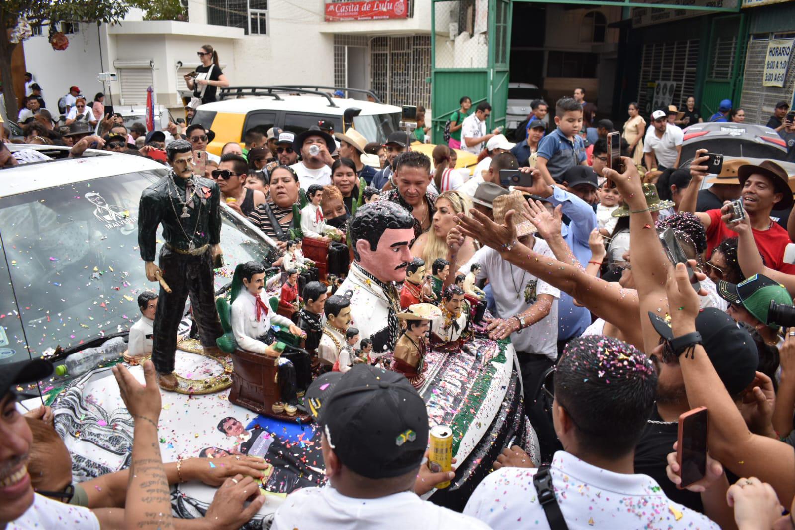 $!Recuerdan a Jesús Malverde, el bandido prócer de Culiacán