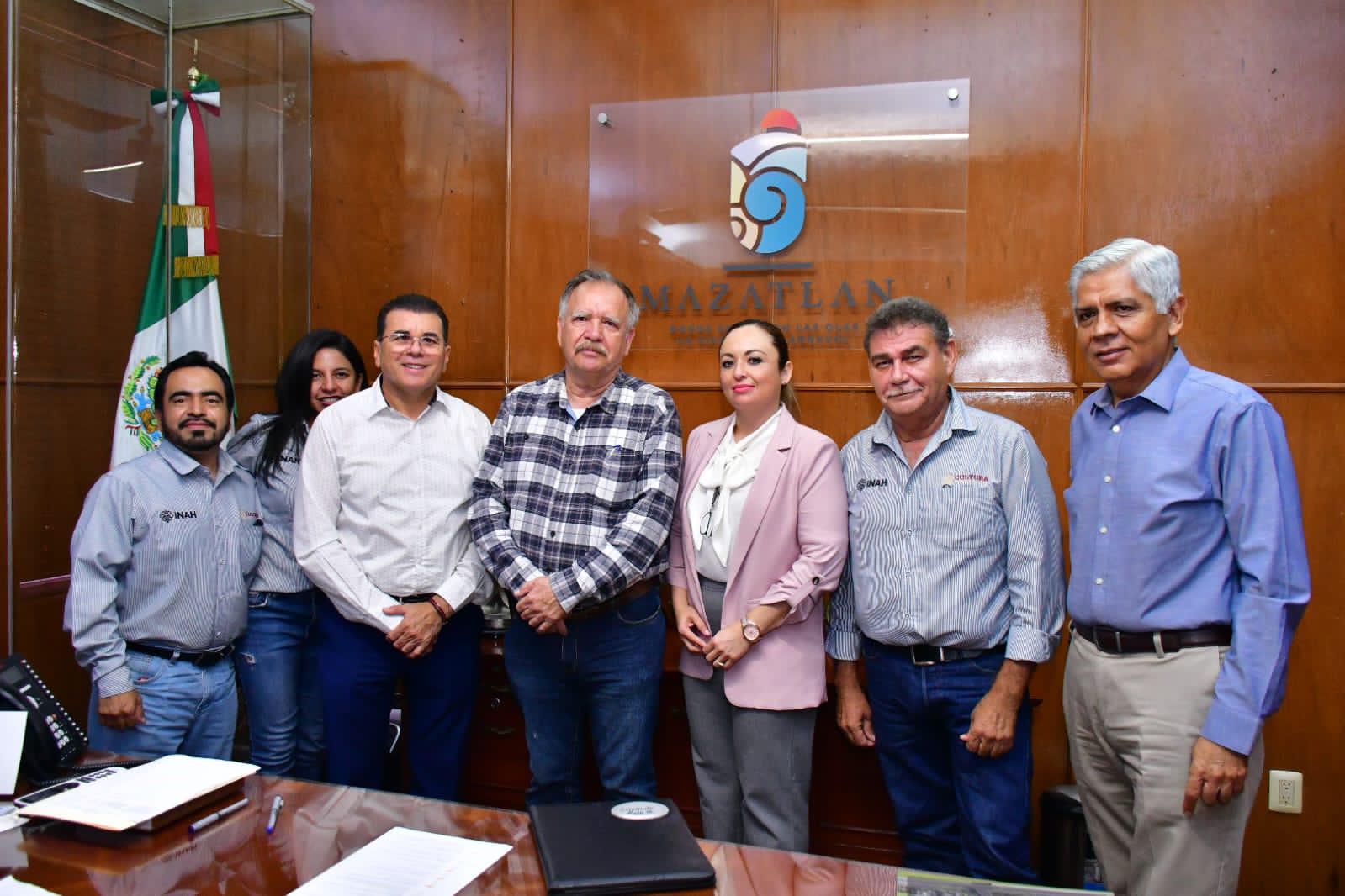 $!Buscan INAH y Gobierno de Mazatlán equilibrio y diálogo para hacer las cosas
