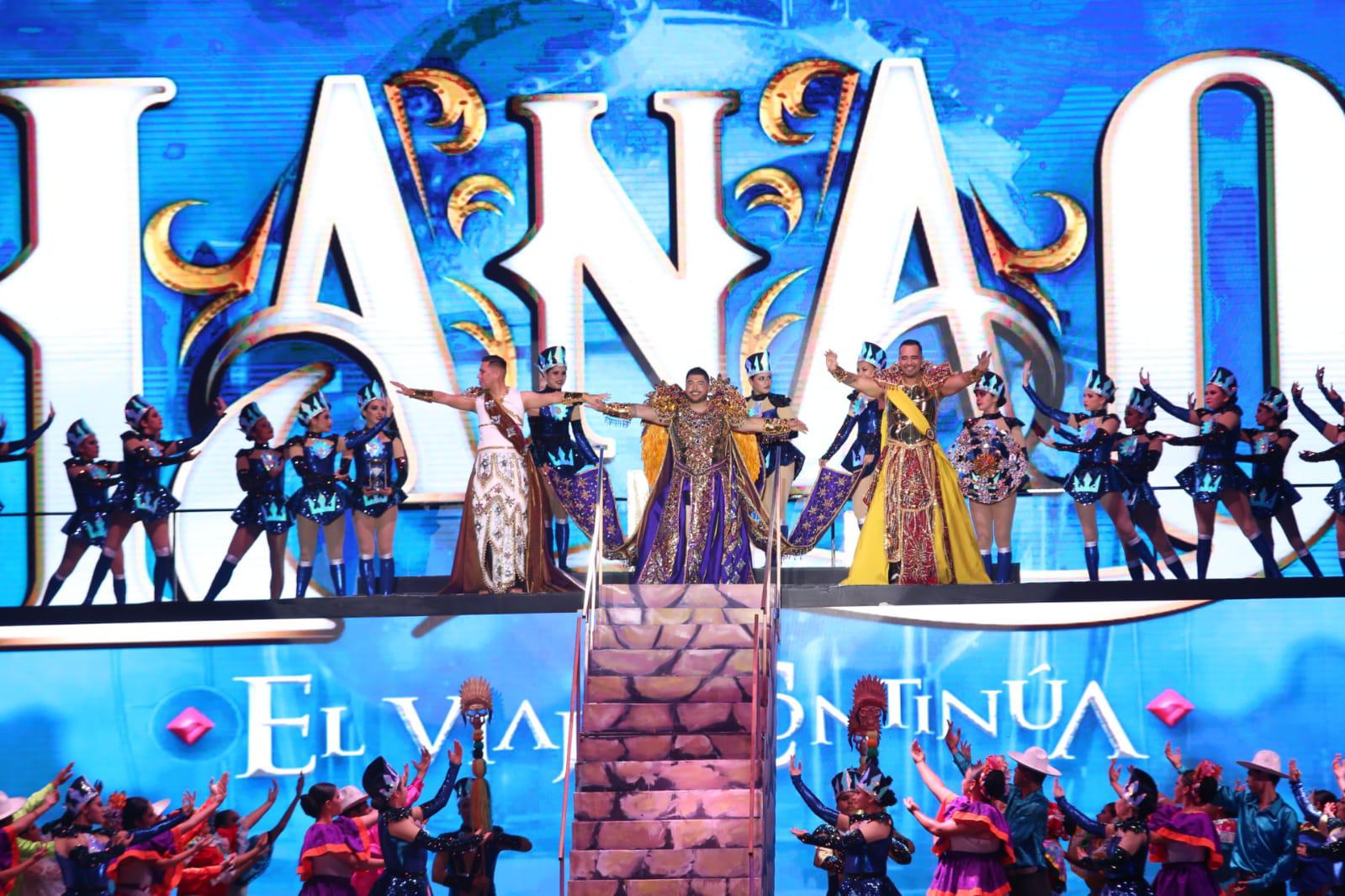 $!Coronan a Obed Ibarra como el Rey del Carnaval de Mazatlán 2022