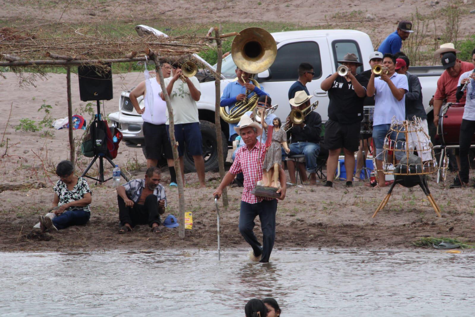 $!Por seguridad, cancelan baño de San Juan en Matatán, Rosario