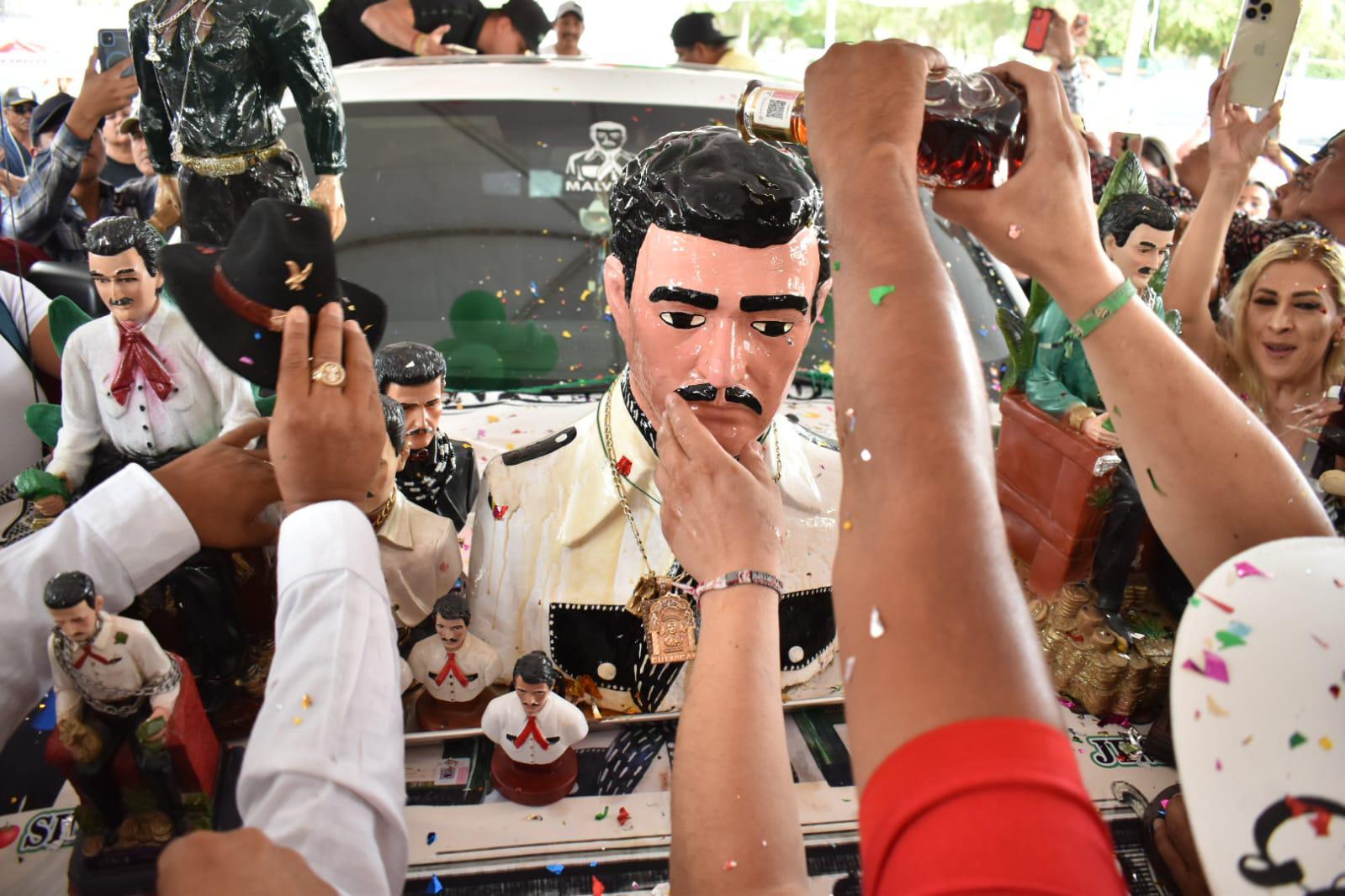 $!Recuerdan a Jesús Malverde, el bandido prócer de Culiacán