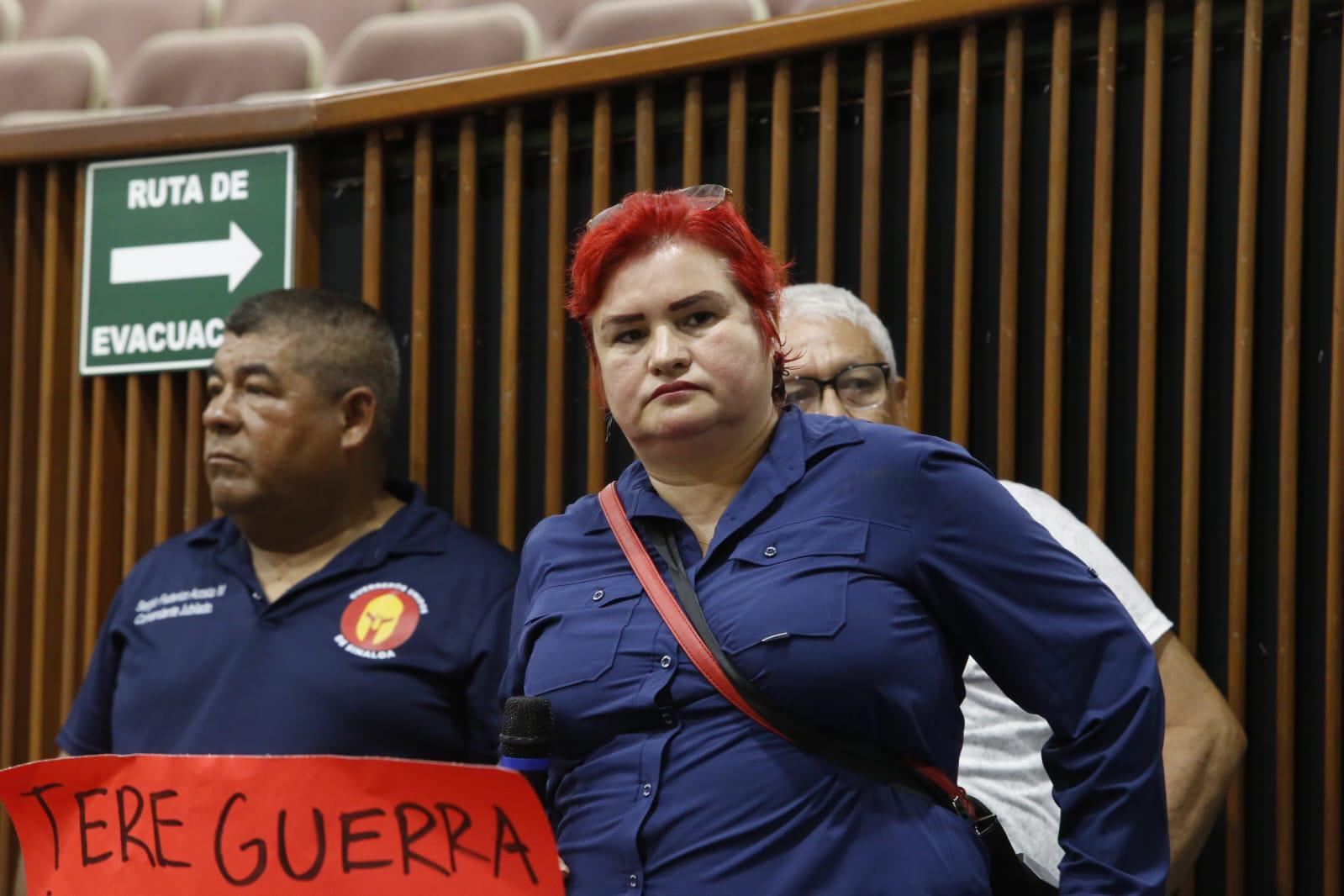 $!Colectivo de policías jubilados se manifiesta en el Congreso del Estado